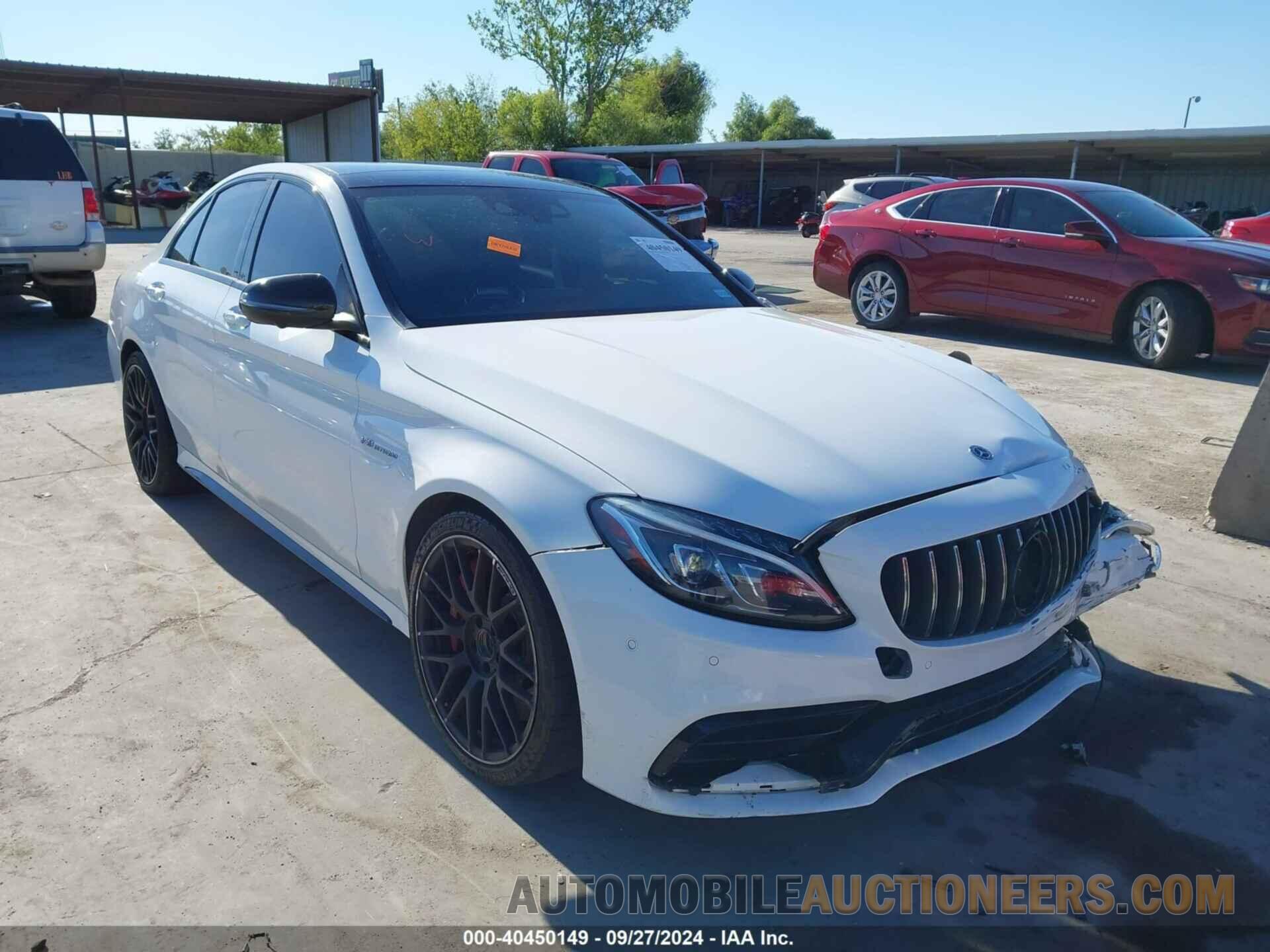 55SWF8HB3JU238889 MERCEDES-BENZ AMG C 63 2018