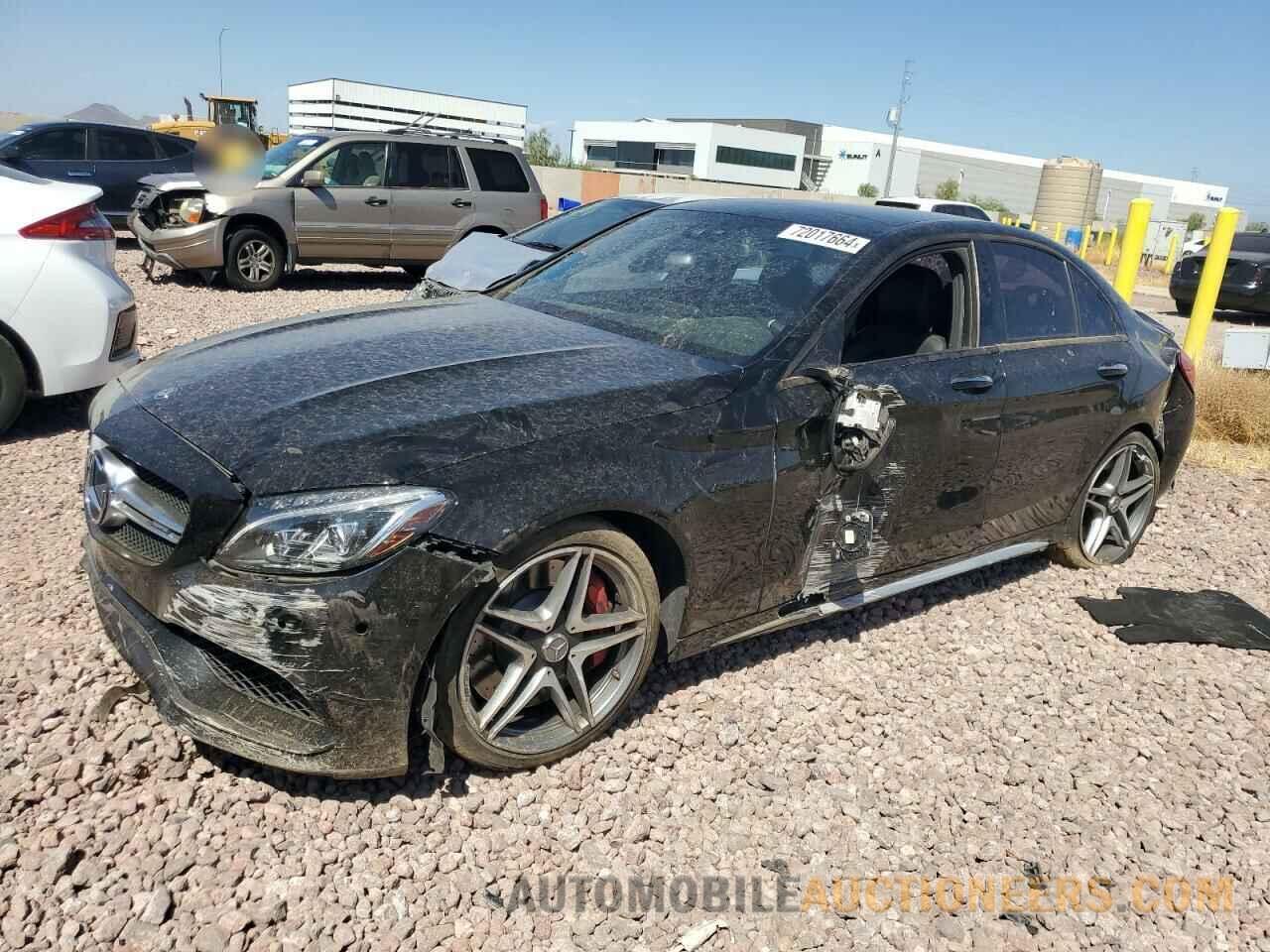 55SWF8HB4FU076620 MERCEDES-BENZ C-CLASS 2015