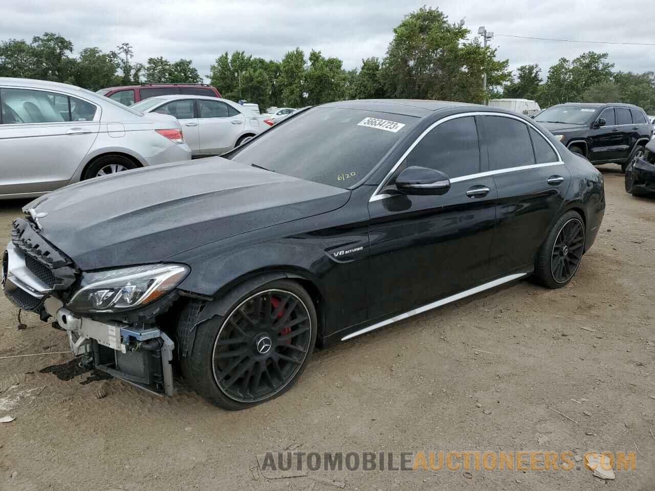 55SWF8HB5GU127432 MERCEDES-BENZ C-CLASS 2016