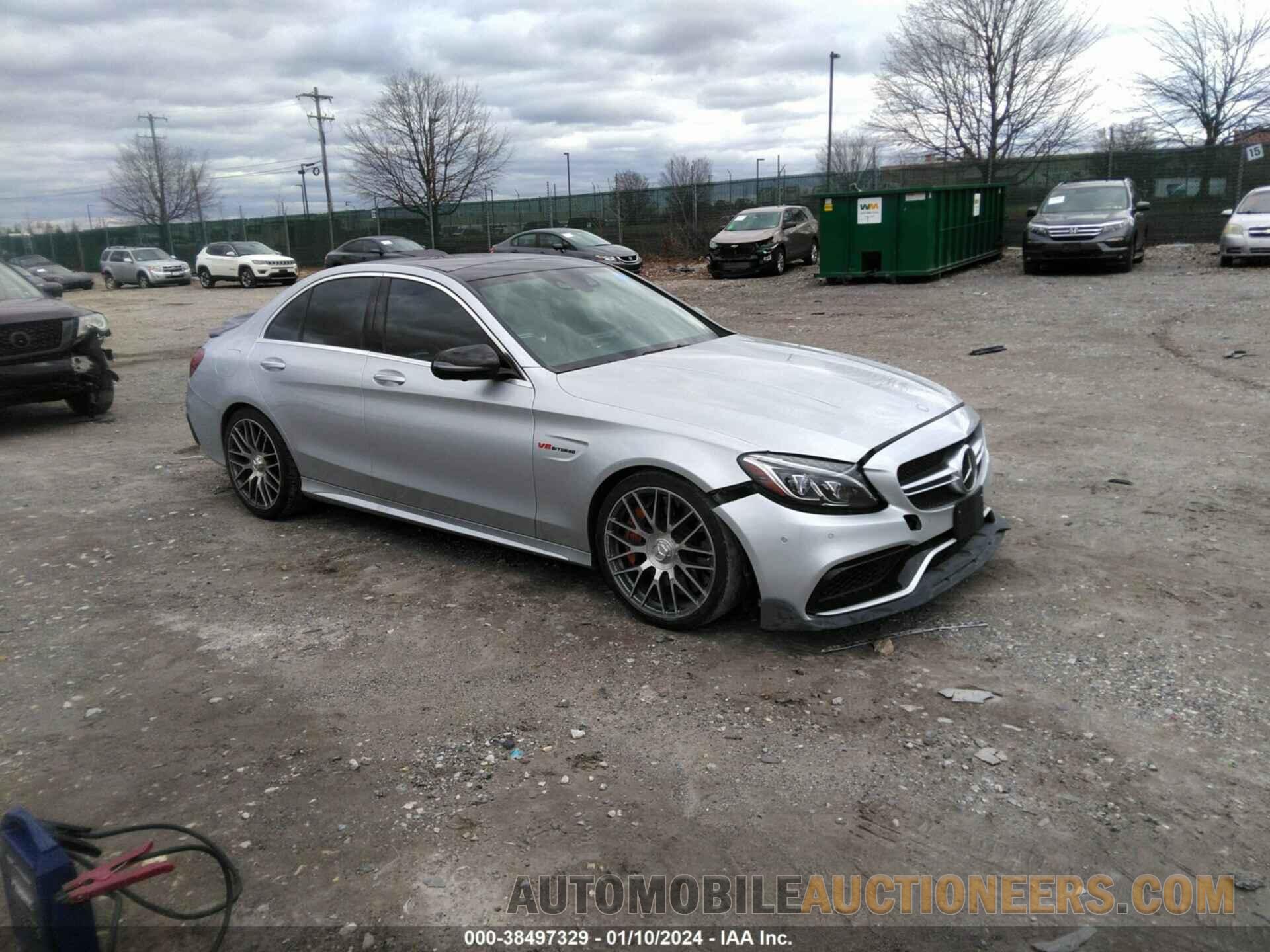 55SWF8HB5HU204365 MERCEDES-BENZ AMG C 63 2017