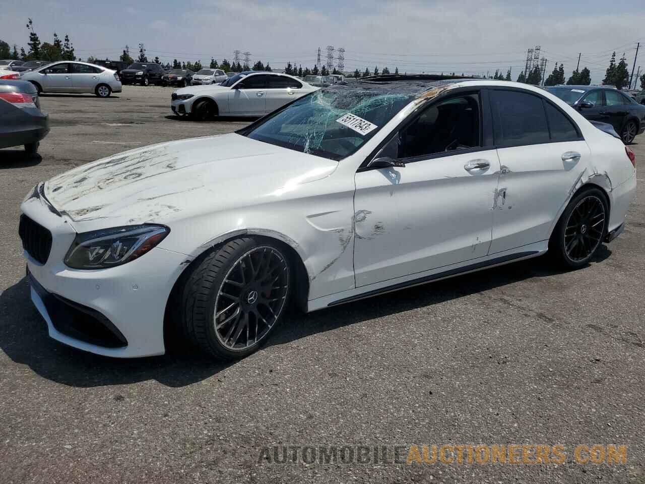 55SWF8HB6JU243326 MERCEDES-BENZ C-CLASS 2018