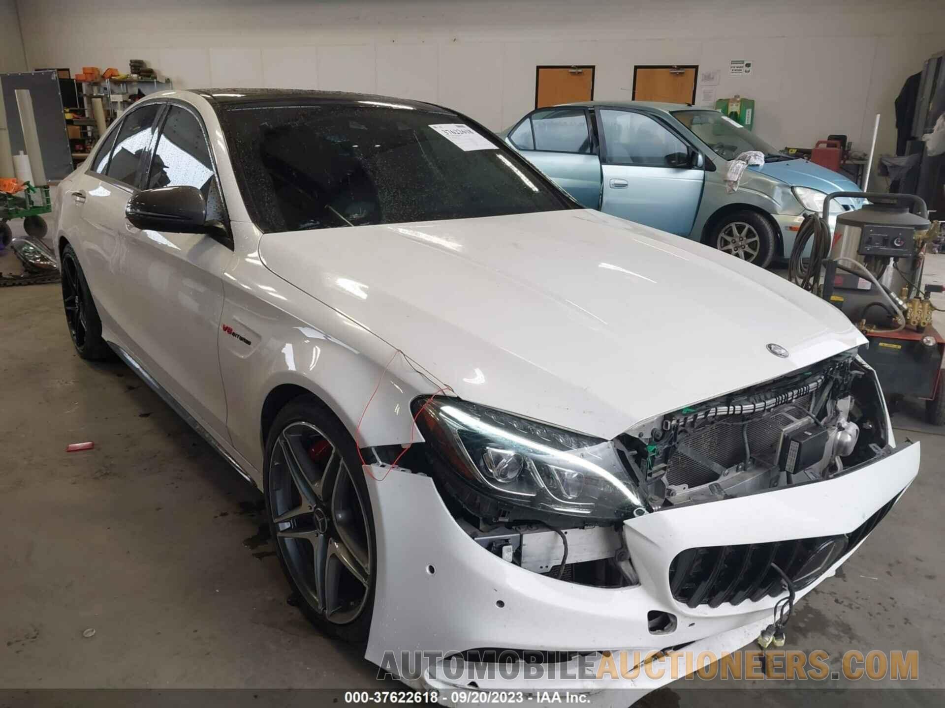 55SWF8HB7GU097964 MERCEDES-BENZ C-CLASS 2016