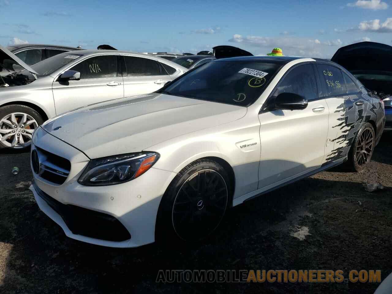 55SWF8HB7JU235655 MERCEDES-BENZ C-CLASS 2018