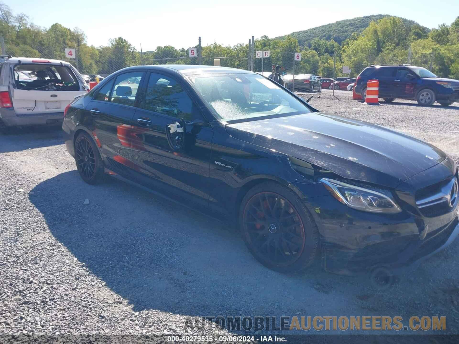 55SWF8HB8FU084266 MERCEDES-BENZ AMG C 63 2015