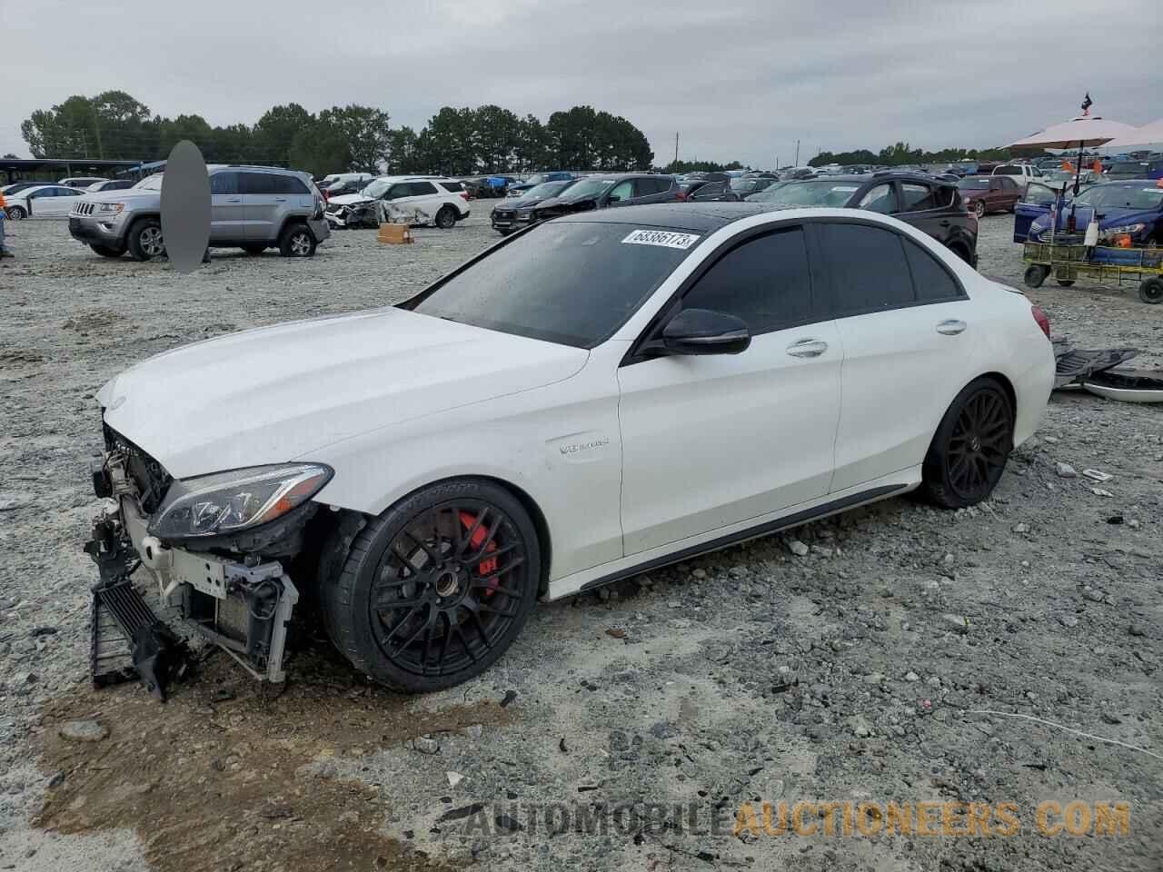 55SWF8HB8HU185164 MERCEDES-BENZ C-CLASS 2017