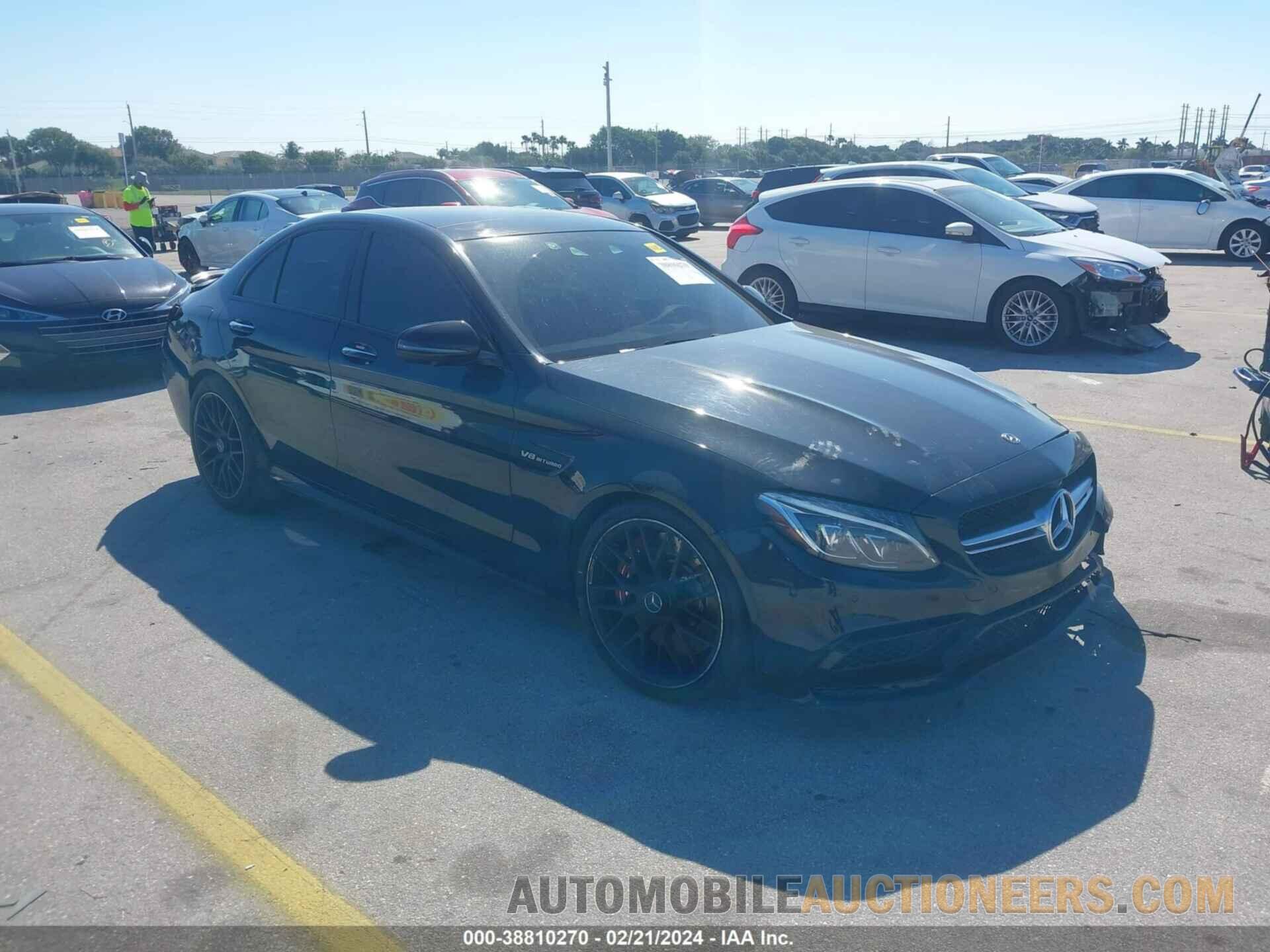 55SWF8HB8JU255963 MERCEDES-BENZ AMG C 63 2018