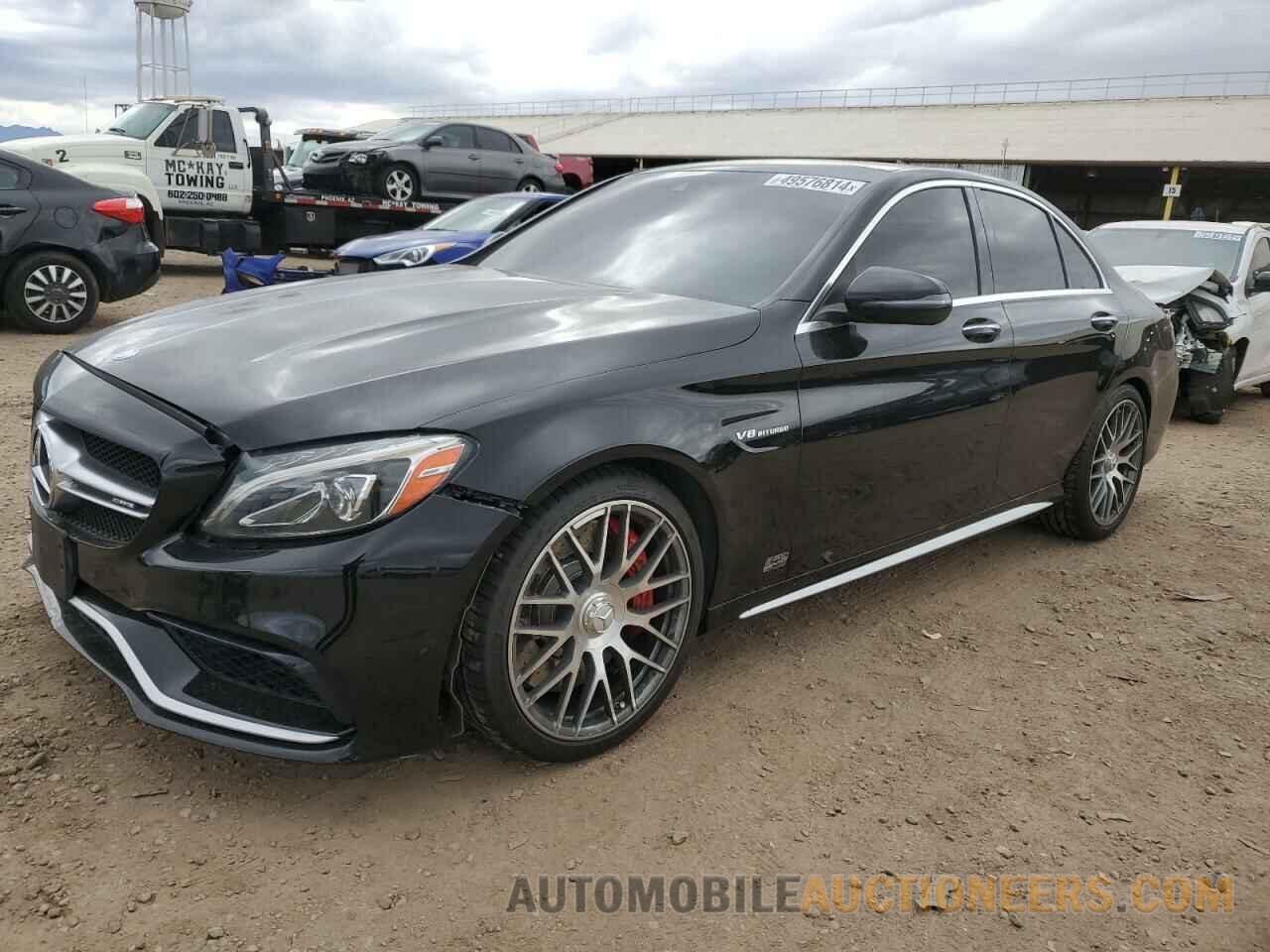 55SWF8HB9HU185593 MERCEDES-BENZ C-CLASS 2017