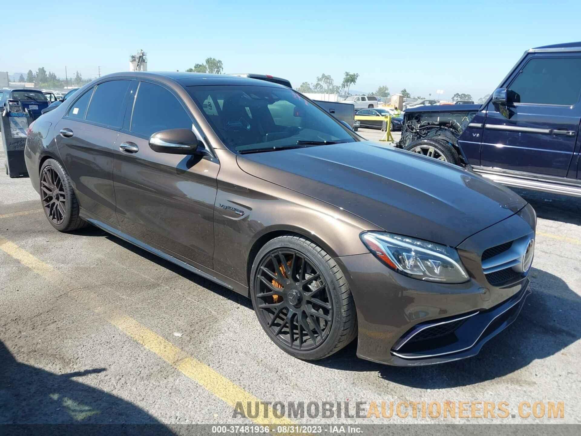 55SWF8HBXFU034484 MERCEDES-BENZ C-CLASS 2015