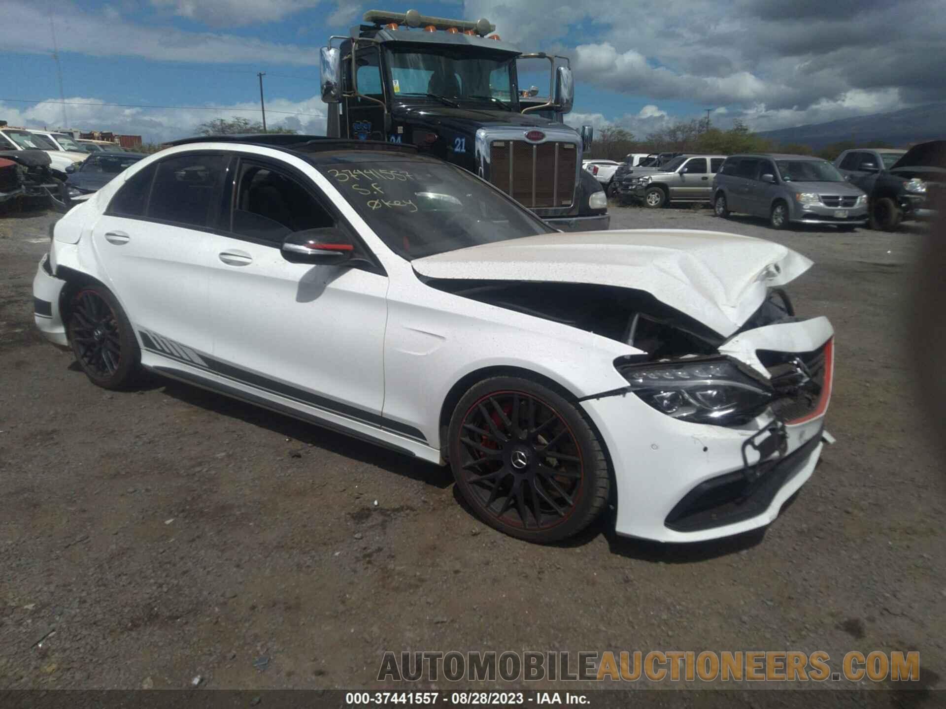 55SWF8HBXFU079585 MERCEDES-BENZ C-CLASS 2015