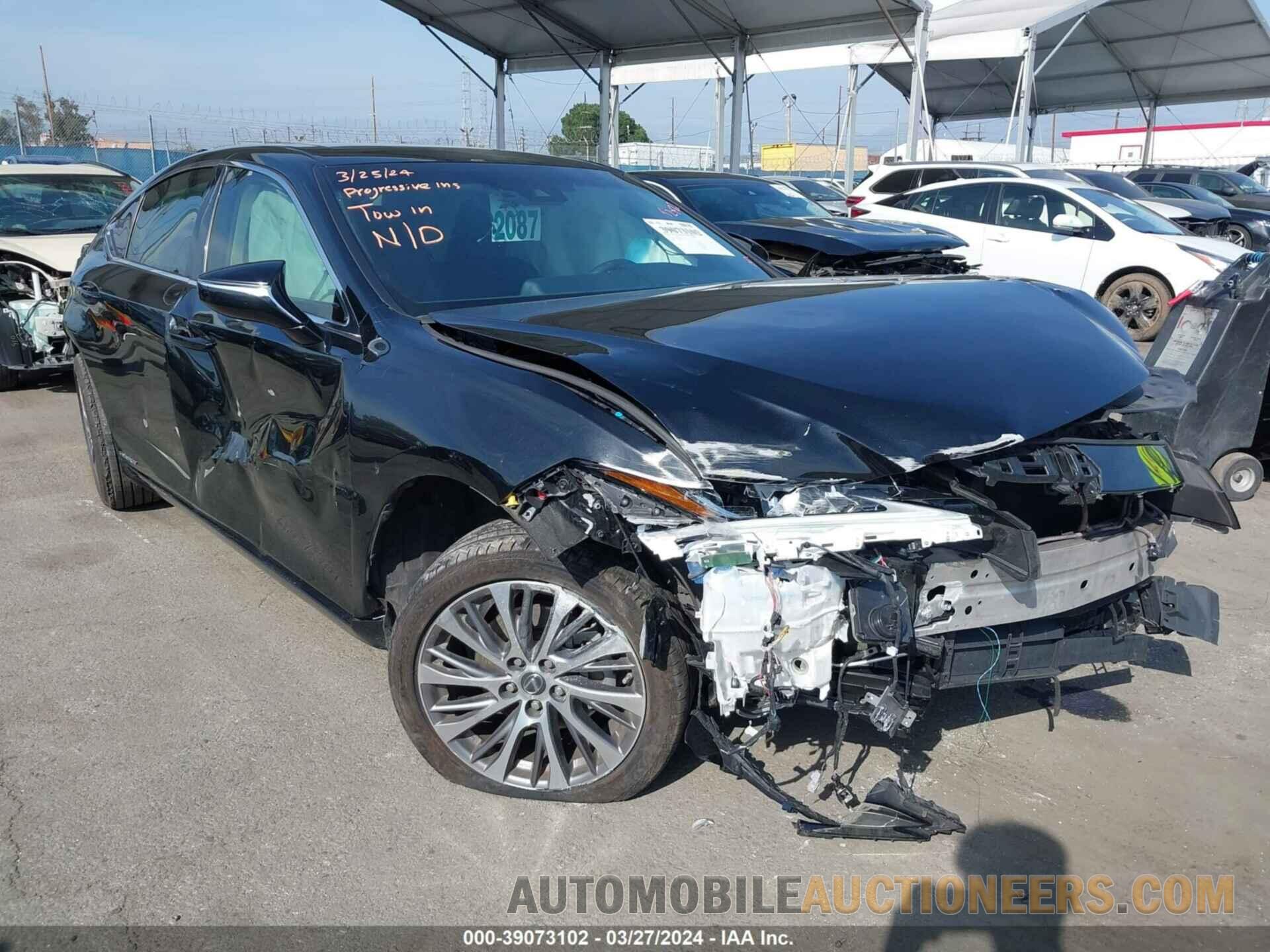 58AB21B14KU001456 LEXUS ES 300H 2019