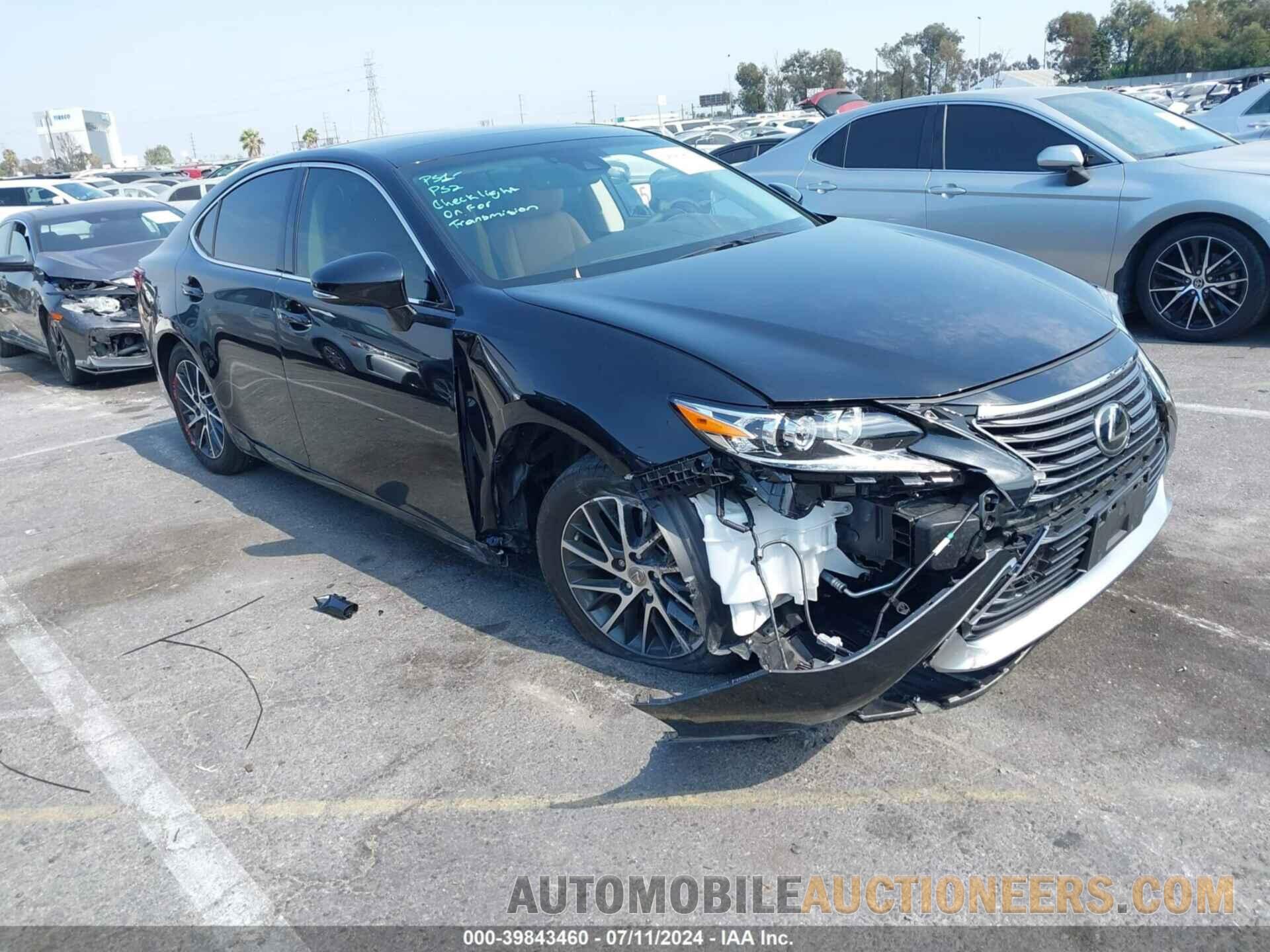 58ABK1GG0GU031025 LEXUS ES 2016