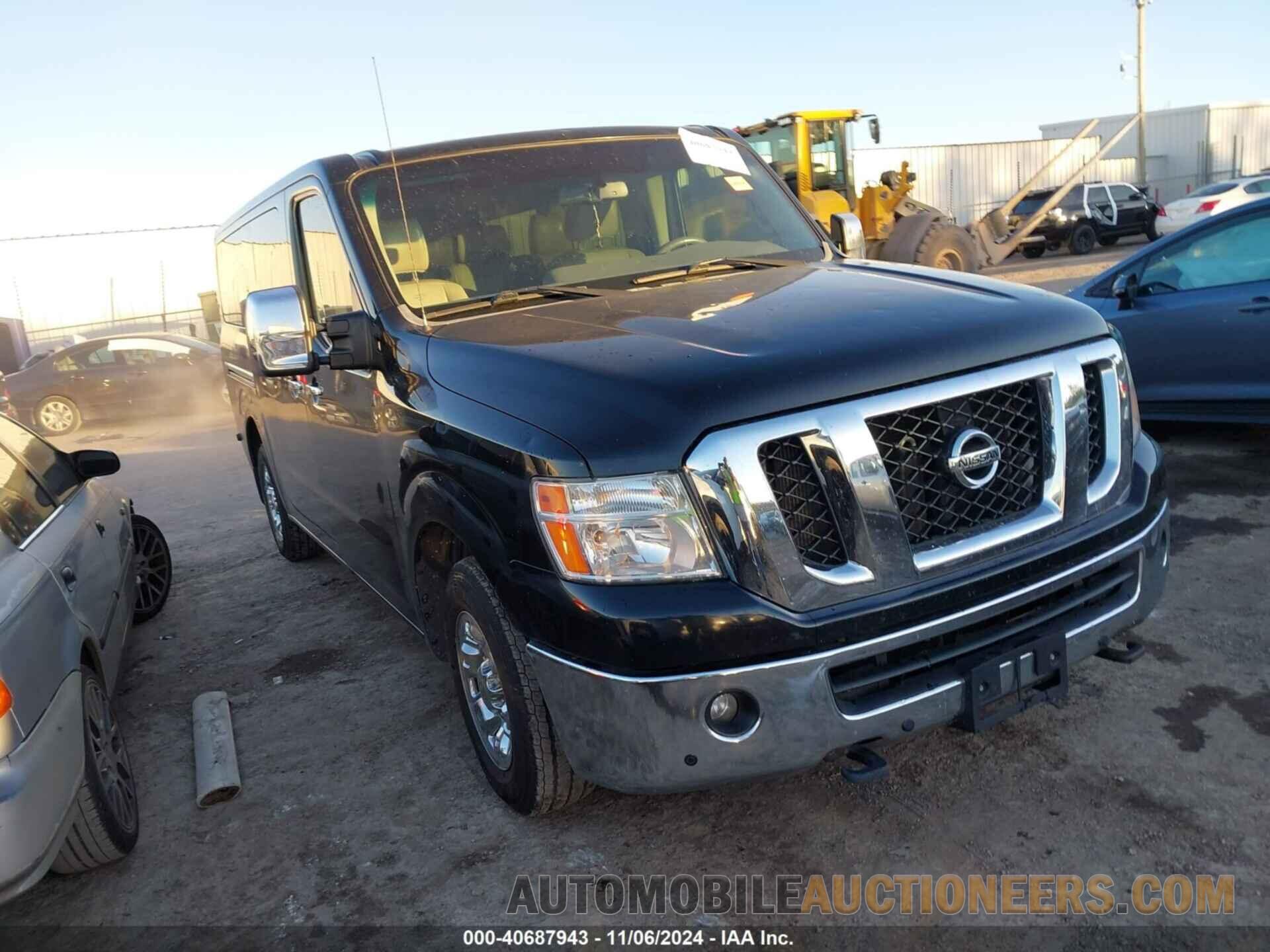 5BZAF0AA6FN851175 NISSAN NV PASSENGER NV3500 HD 2015