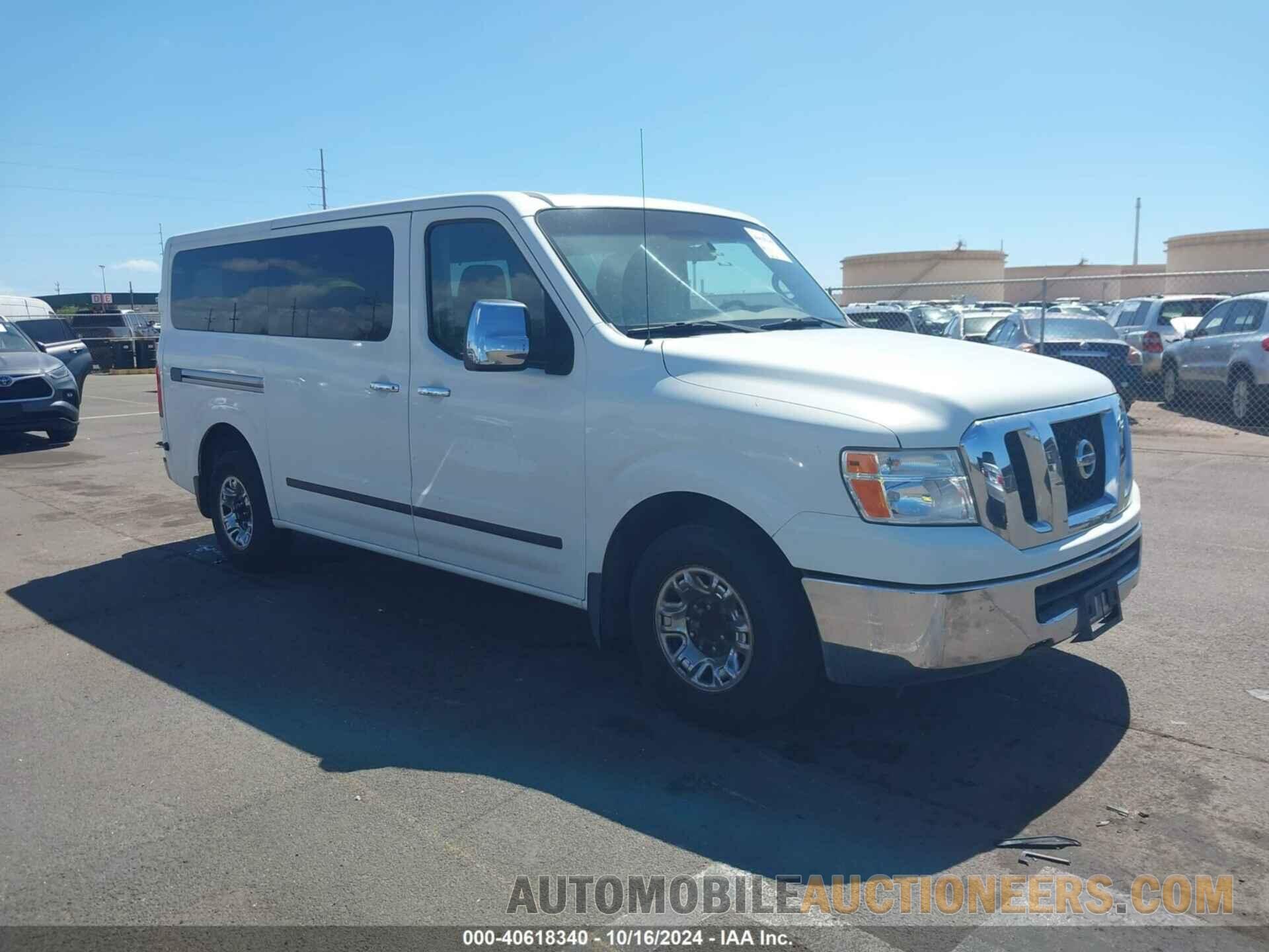 5BZBF0AA4FN851356 NISSAN NV PASSENGER NV3500 HD 2015