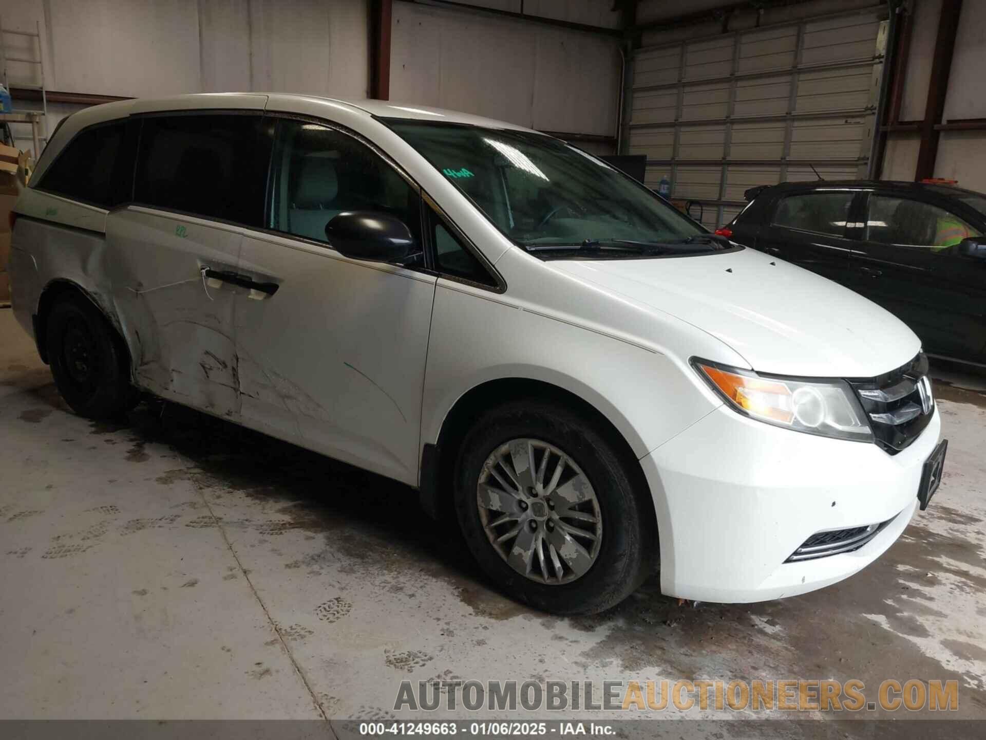 5FNRL5H21EB018145 HONDA ODYSSEY 2014