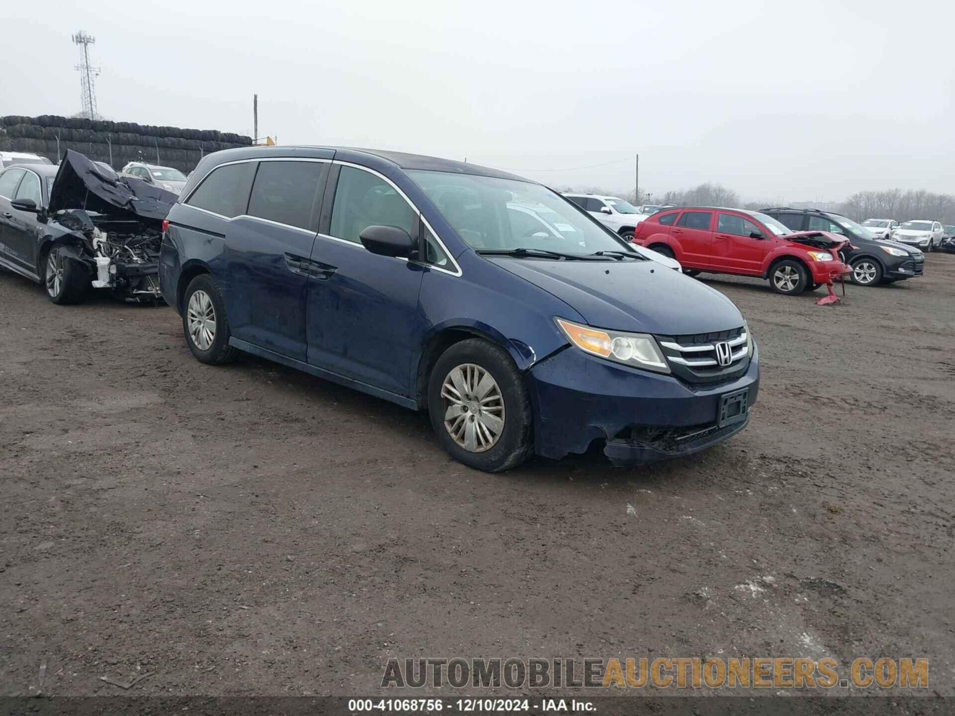 5FNRL5H21EB029663 HONDA ODYSSEY 2014