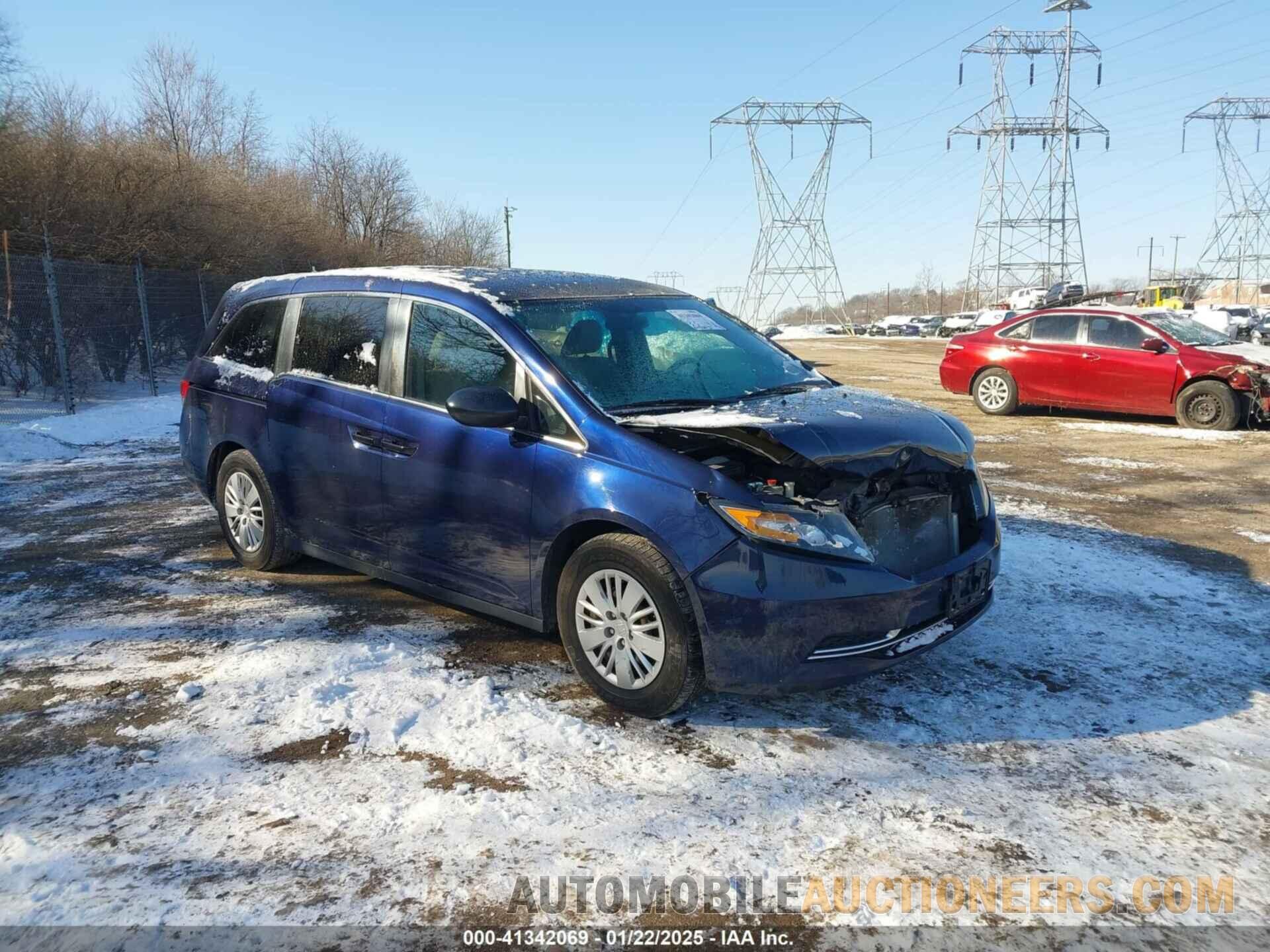 5FNRL5H24EB051673 HONDA ODYSSEY 2014