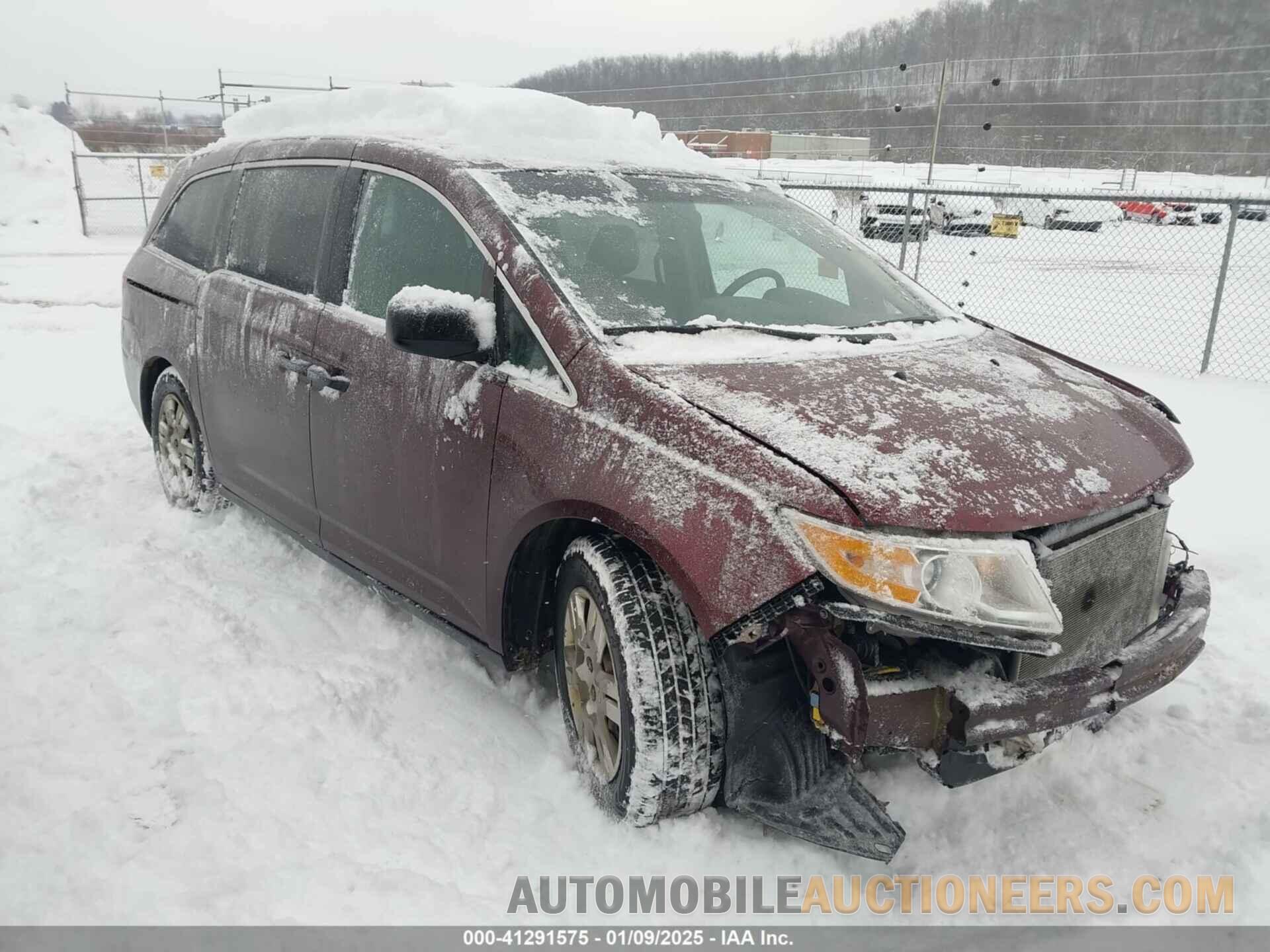 5FNRL5H27BB021319 HONDA ODYSSEY 2011