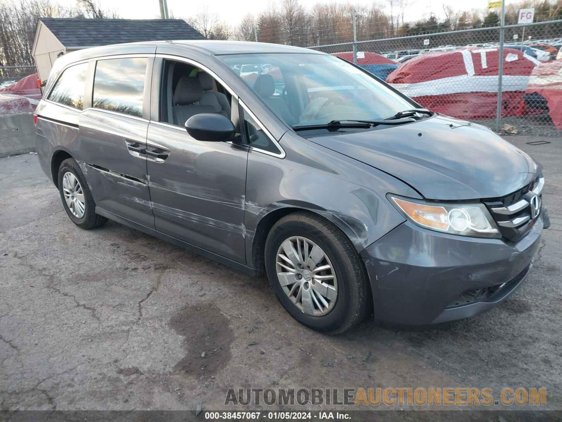 5FNRL5H27FB067187 HONDA ODYSSEY 2015