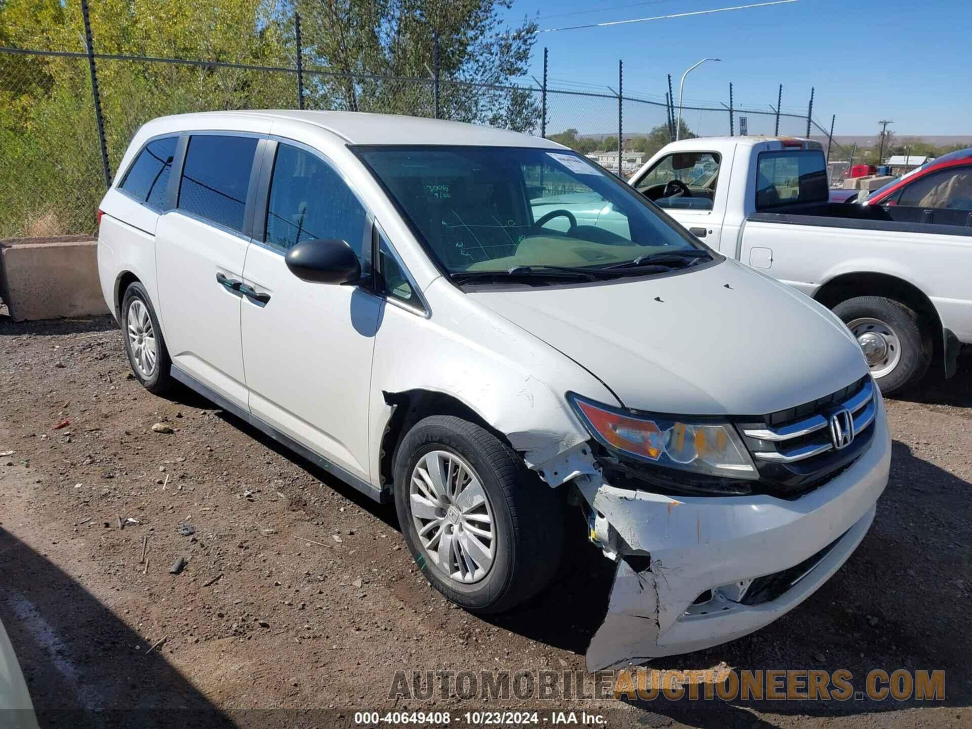 5FNRL5H27FB098326 HONDA ODYSSEY 2015