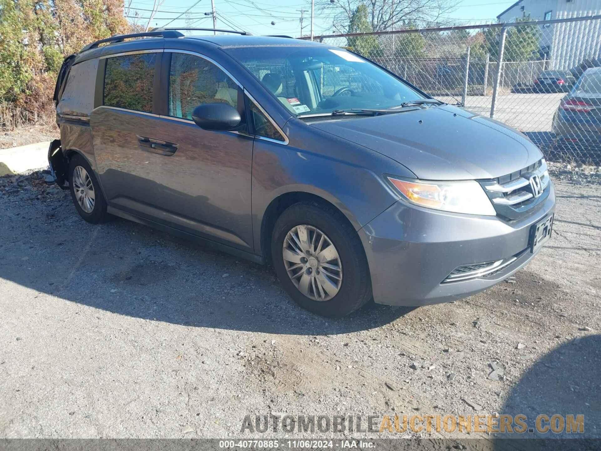 5FNRL5H2XEB007676 HONDA ODYSSEY 2014