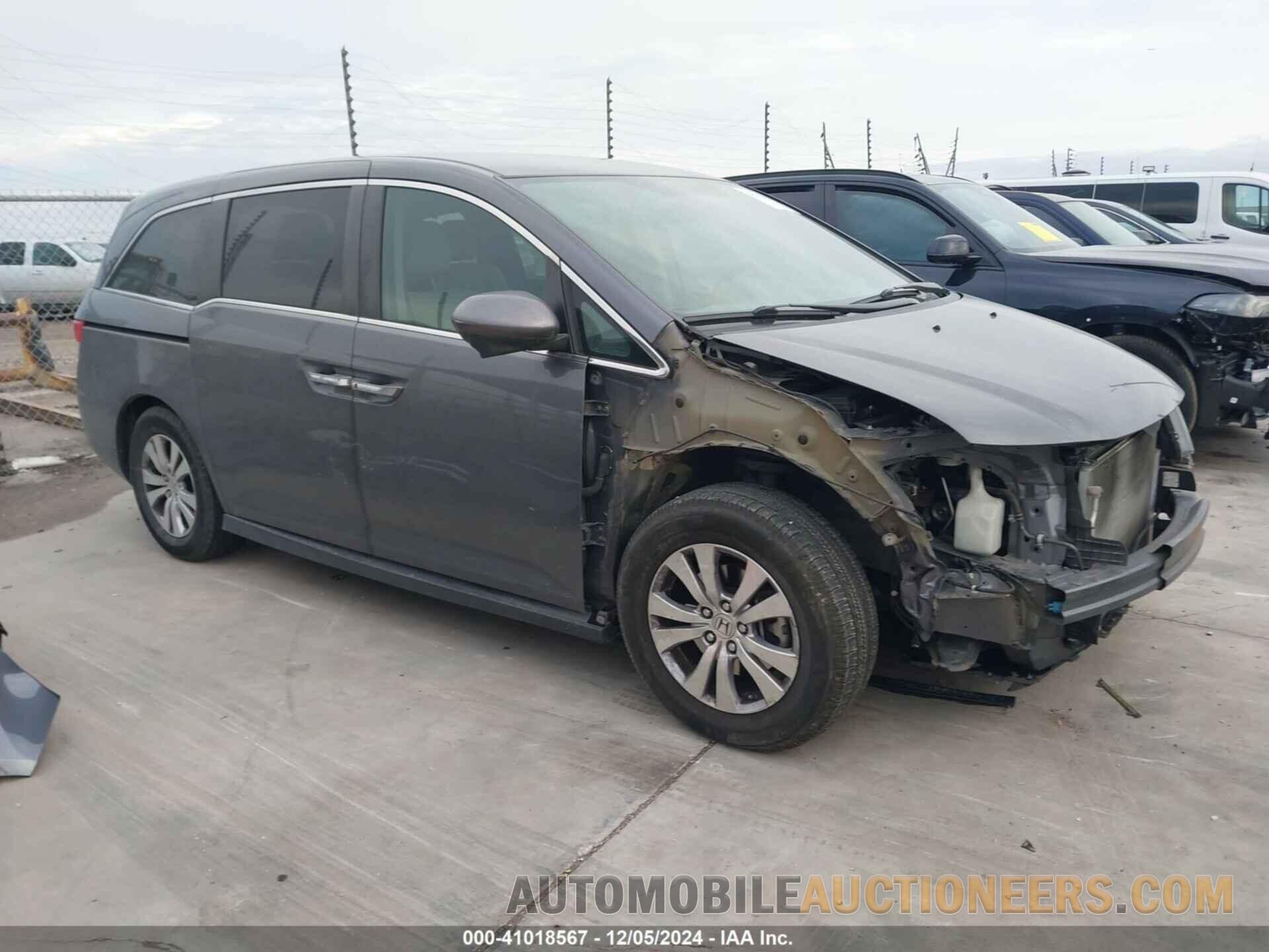 5FNRL5H33GB167345 HONDA ODYSSEY 2016