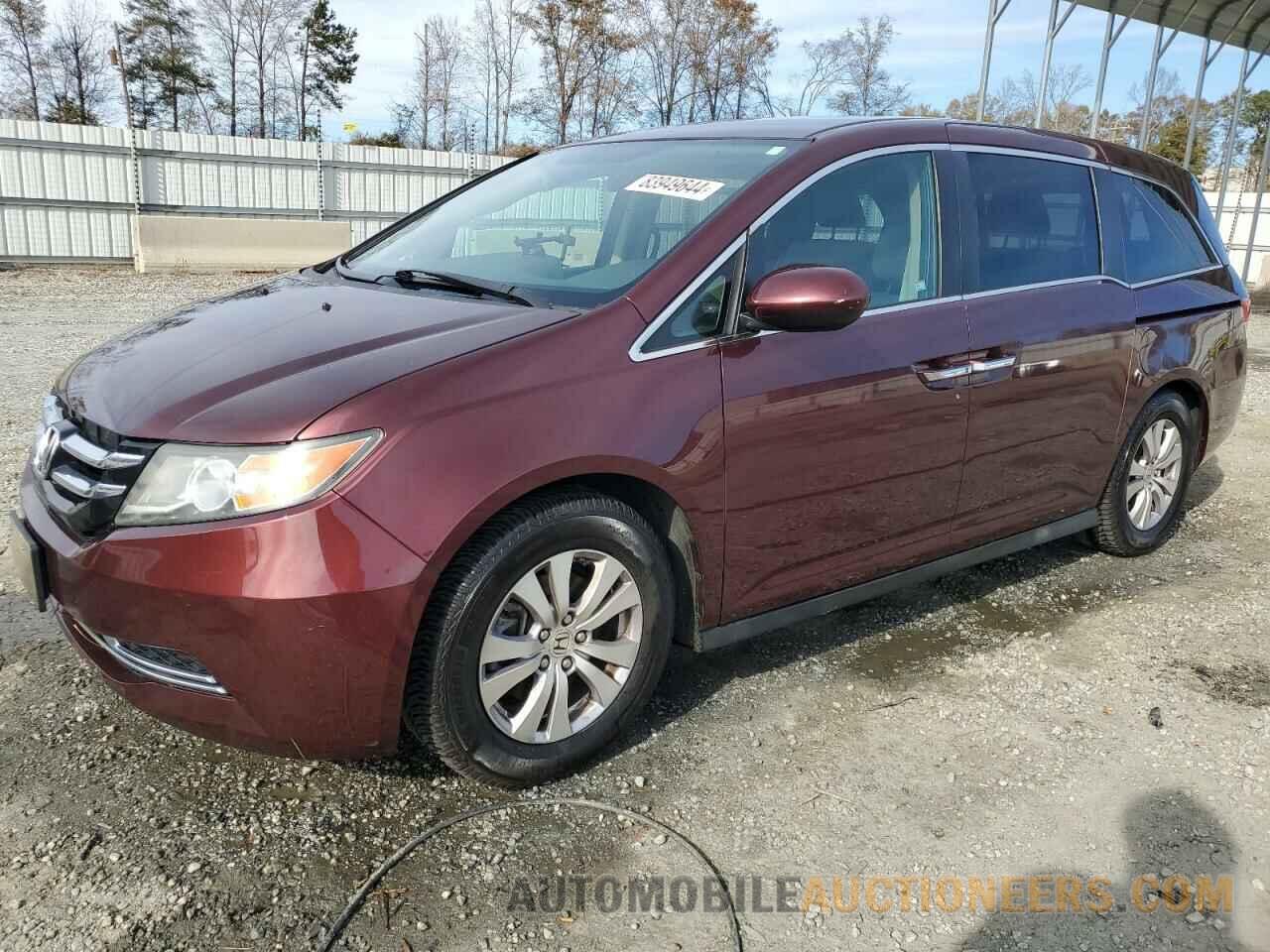 5FNRL5H34GB094793 HONDA ODYSSEY 2016