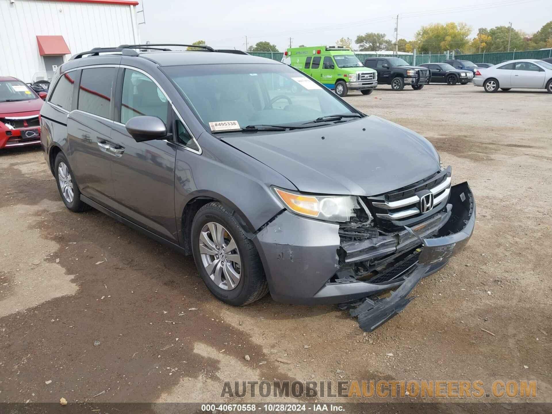 5FNRL5H39GB148945 HONDA ODYSSEY 2016