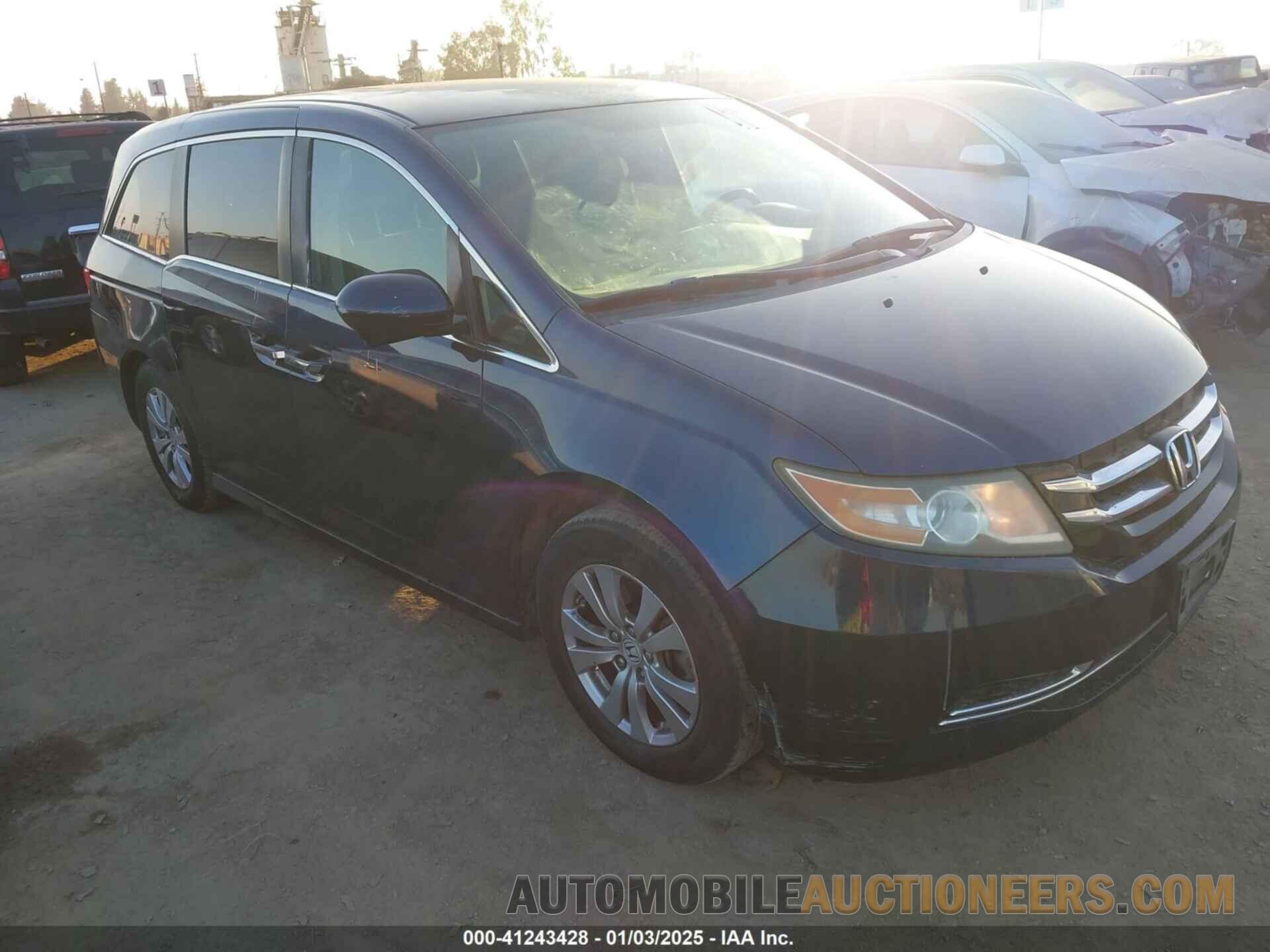 5FNRL5H43EB067350 HONDA ODYSSEY 2014