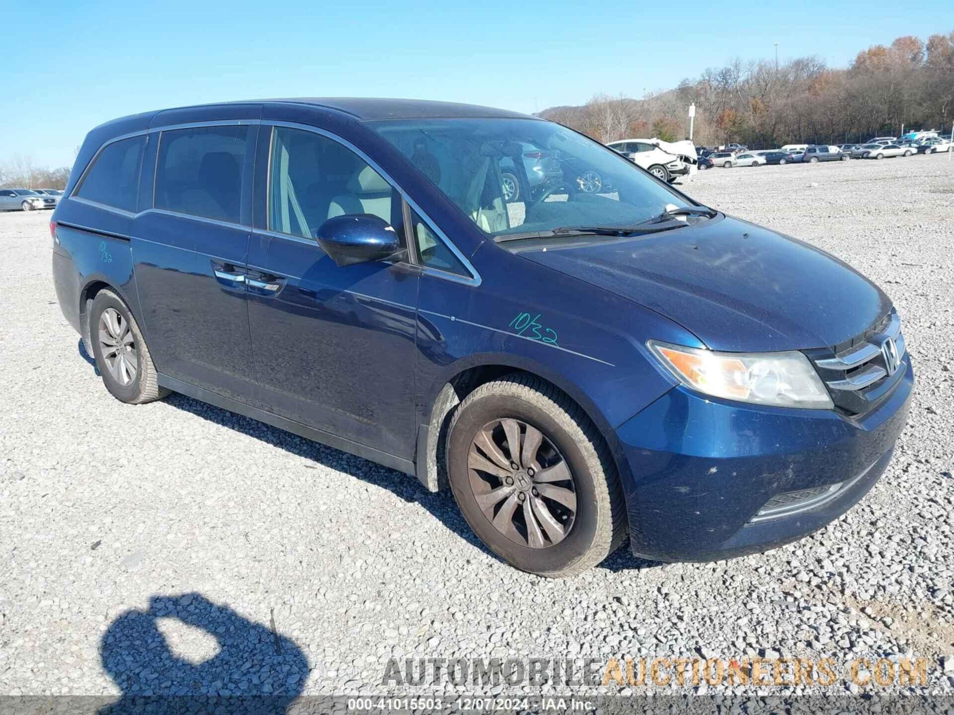 5FNRL5H43EB115008 HONDA ODYSSEY 2014