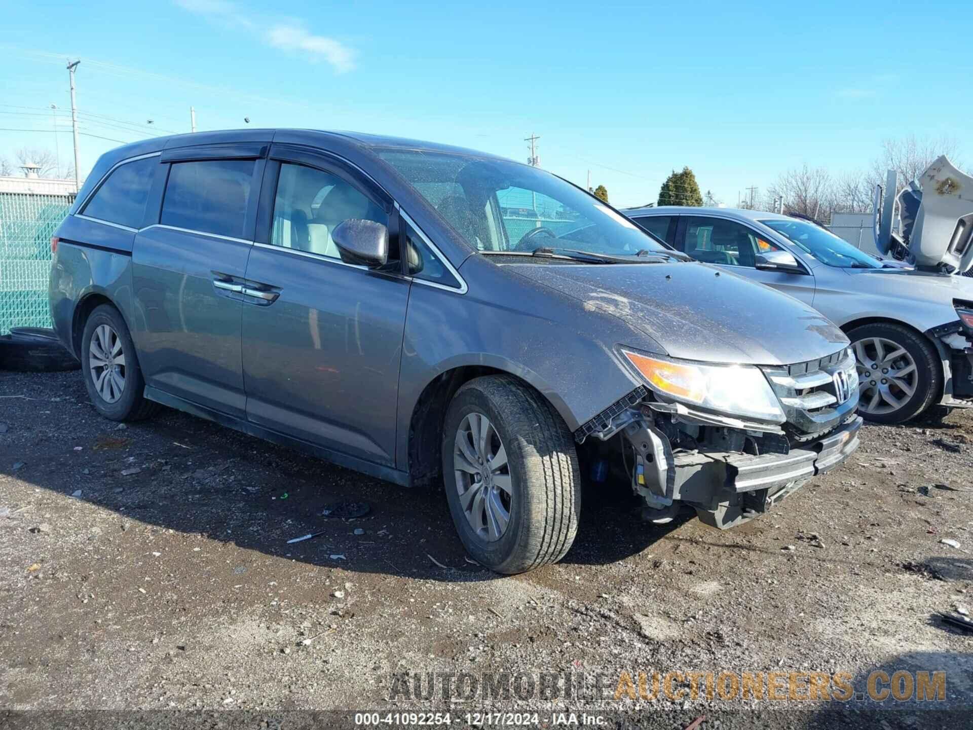 5FNRL5H62EB101831 HONDA ODYSSEY 2014