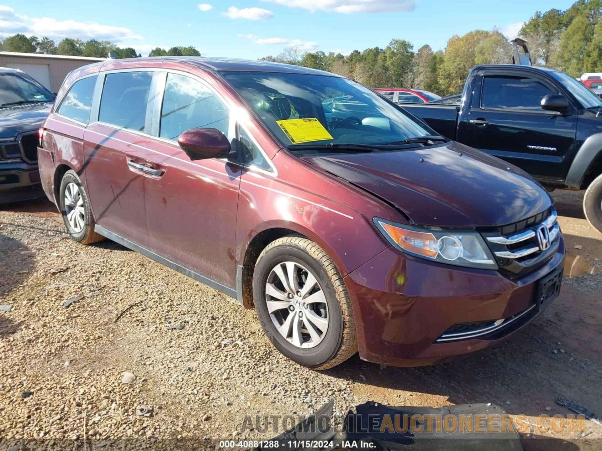 5FNRL5H62GB072401 HONDA ODYSSEY 2016