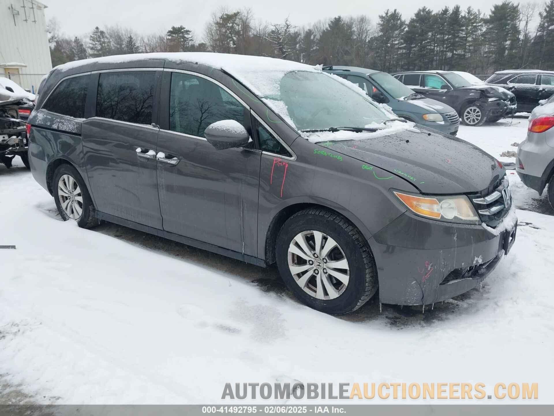 5FNRL5H63EB136670 HONDA ODYSSEY 2014