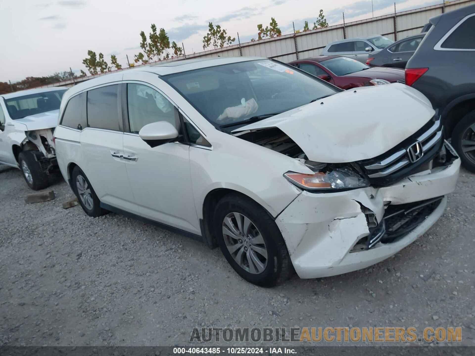 5FNRL5H63GB058927 HONDA ODYSSEY 2016