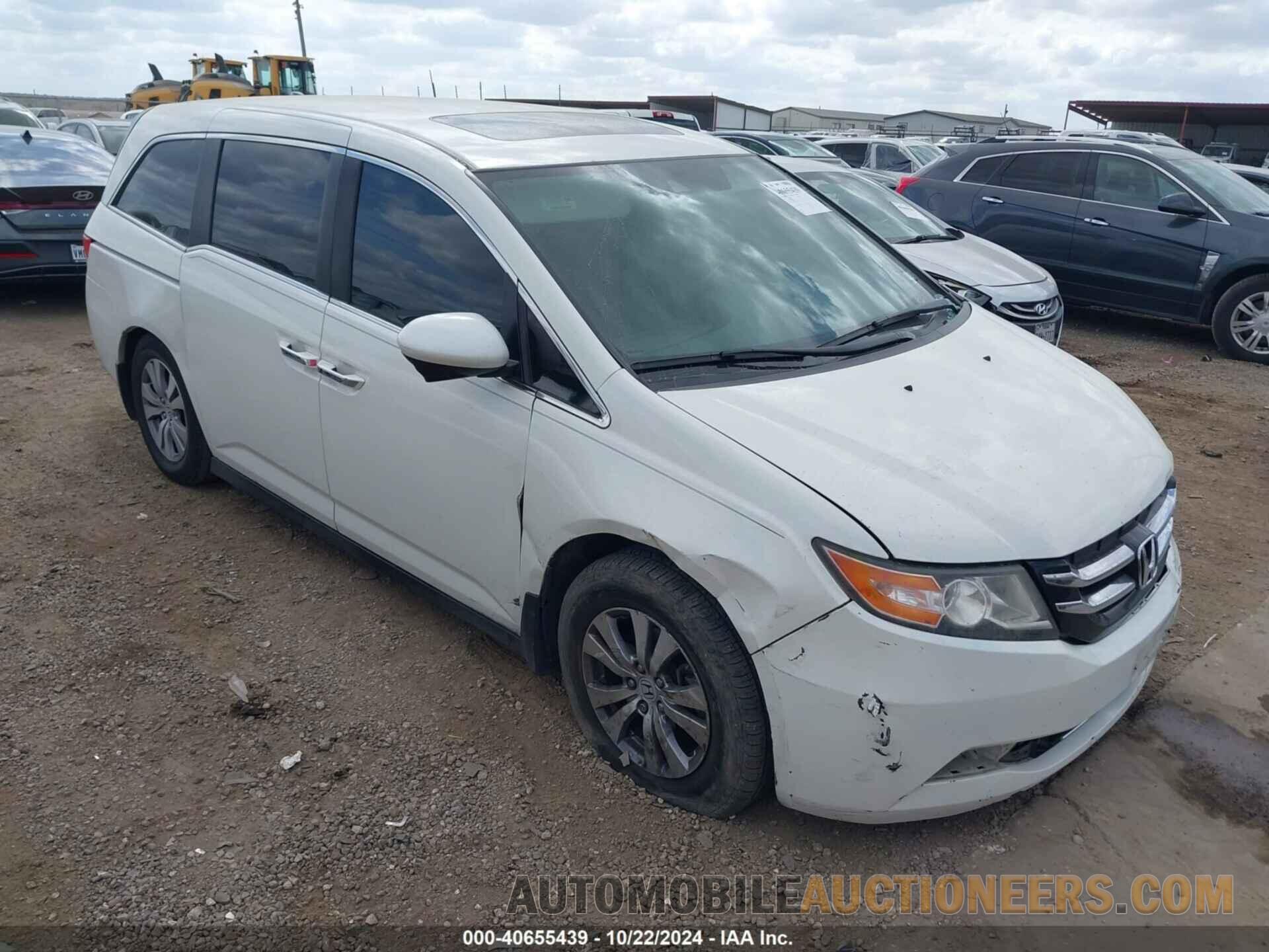 5FNRL5H64FB078263 HONDA ODYSSEY 2015