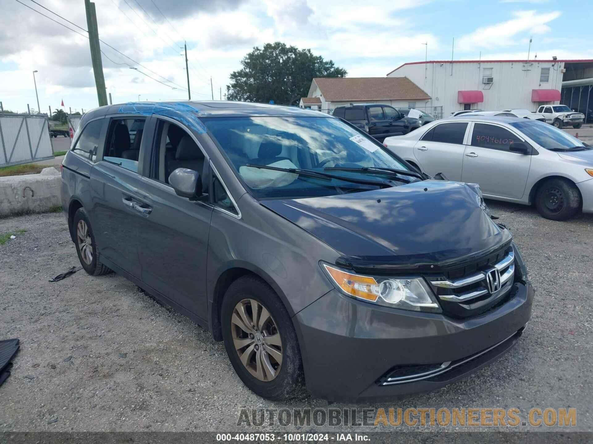 5FNRL5H6XEB016350 HONDA ODYSSEY 2014