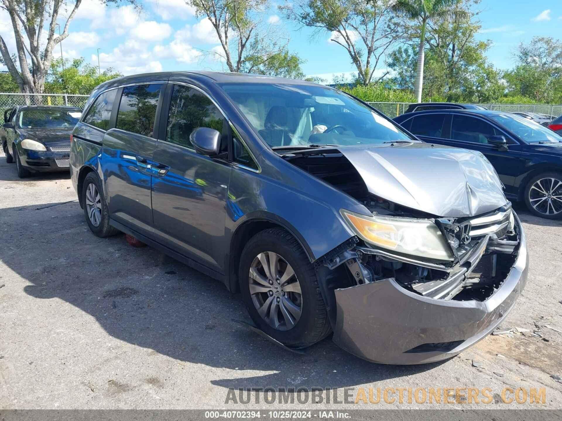 5FNRL5H6XEB080629 HONDA ODYSSEY 2014