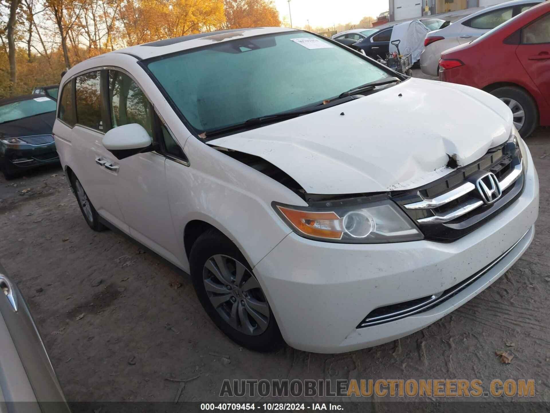 5FNRL5H6XEB124015 HONDA ODYSSEY 2014