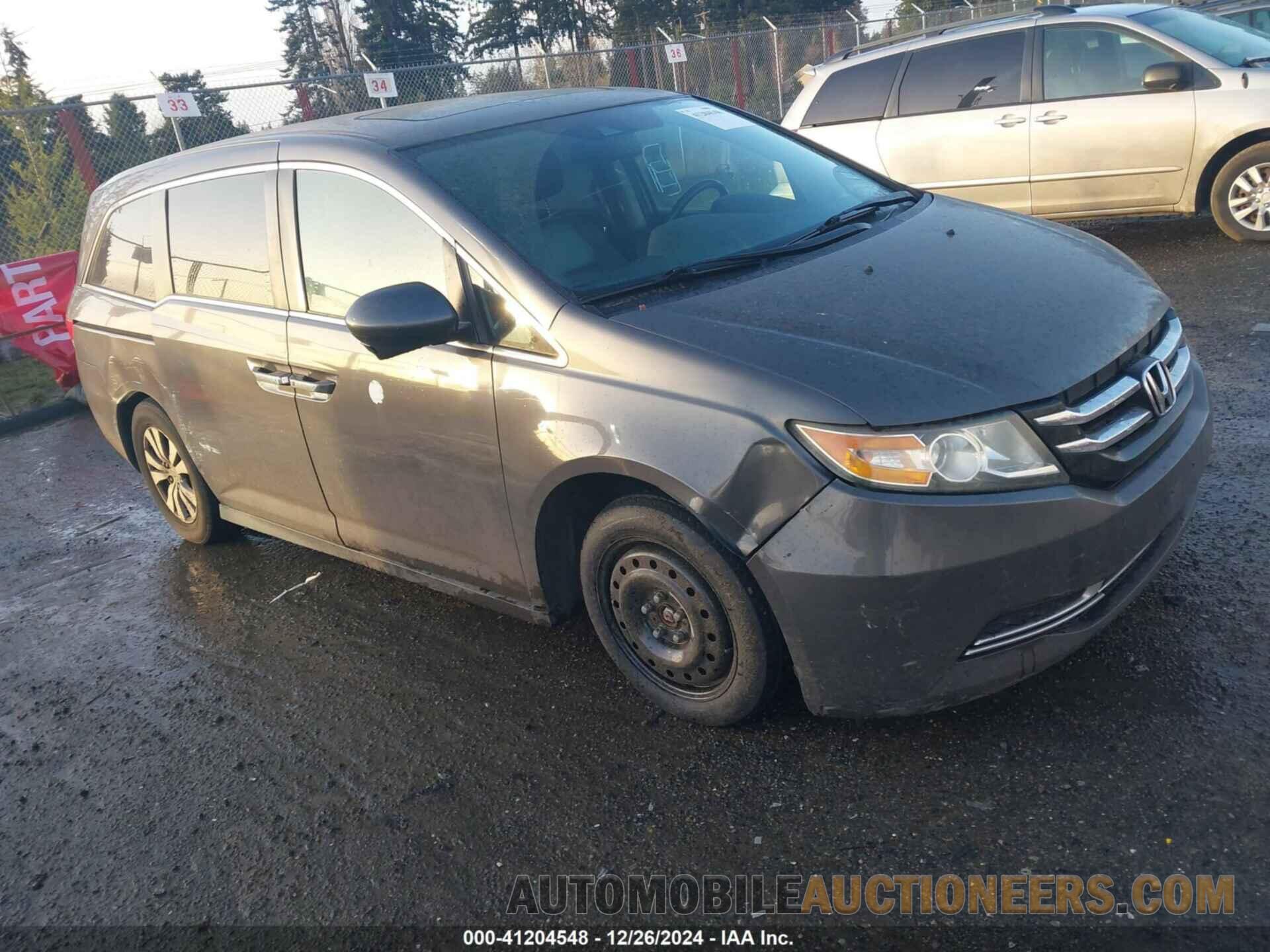 5FNRL5H6XGB109405 HONDA ODYSSEY 2016