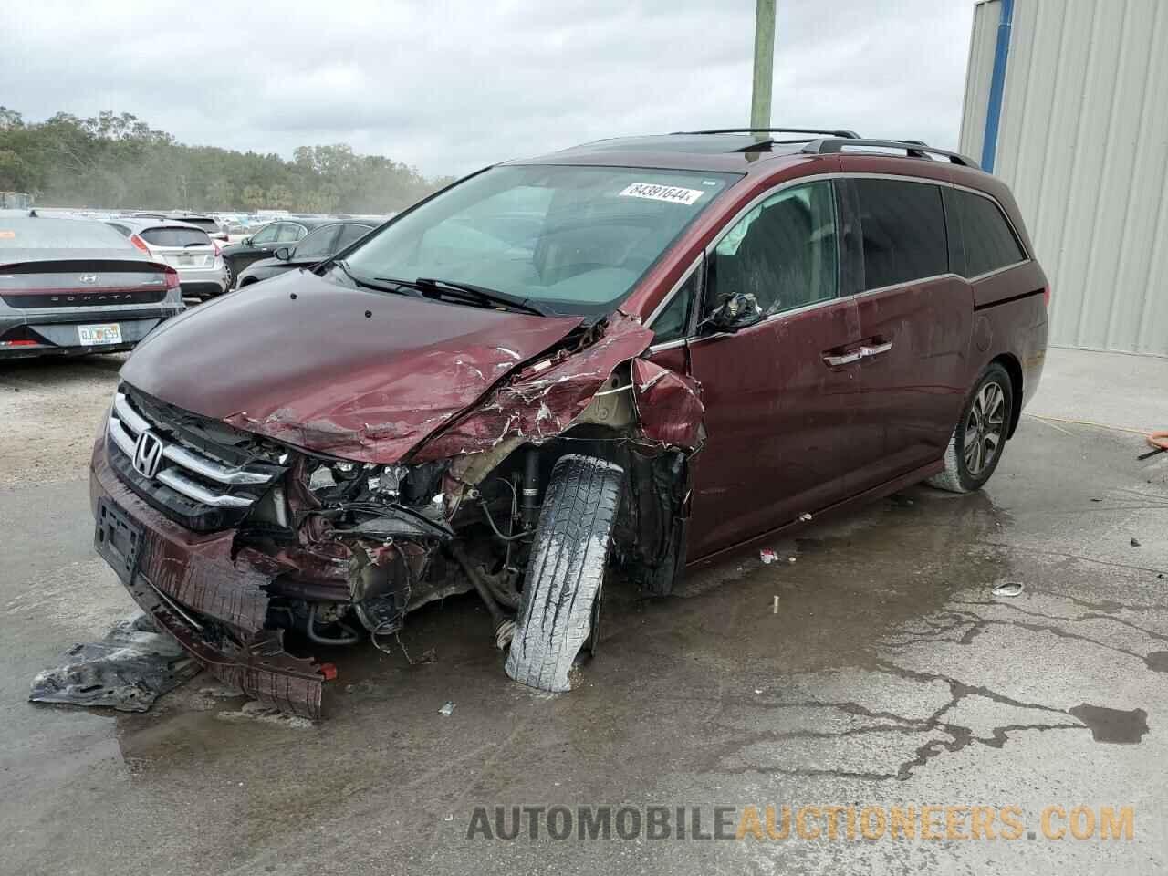 5FNRL5H97GB125555 HONDA ODYSSEY 2016