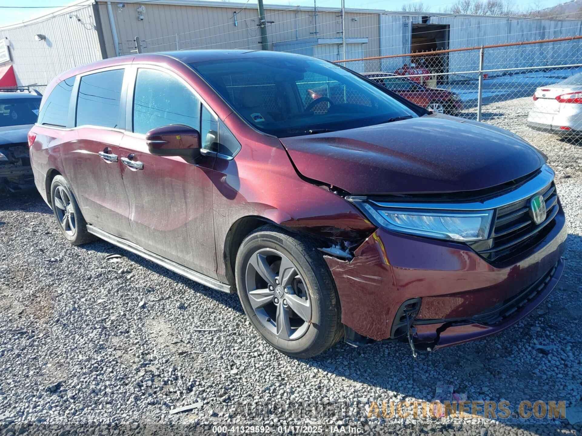 5FNRL6H51MB019505 HONDA ODYSSEY 2021