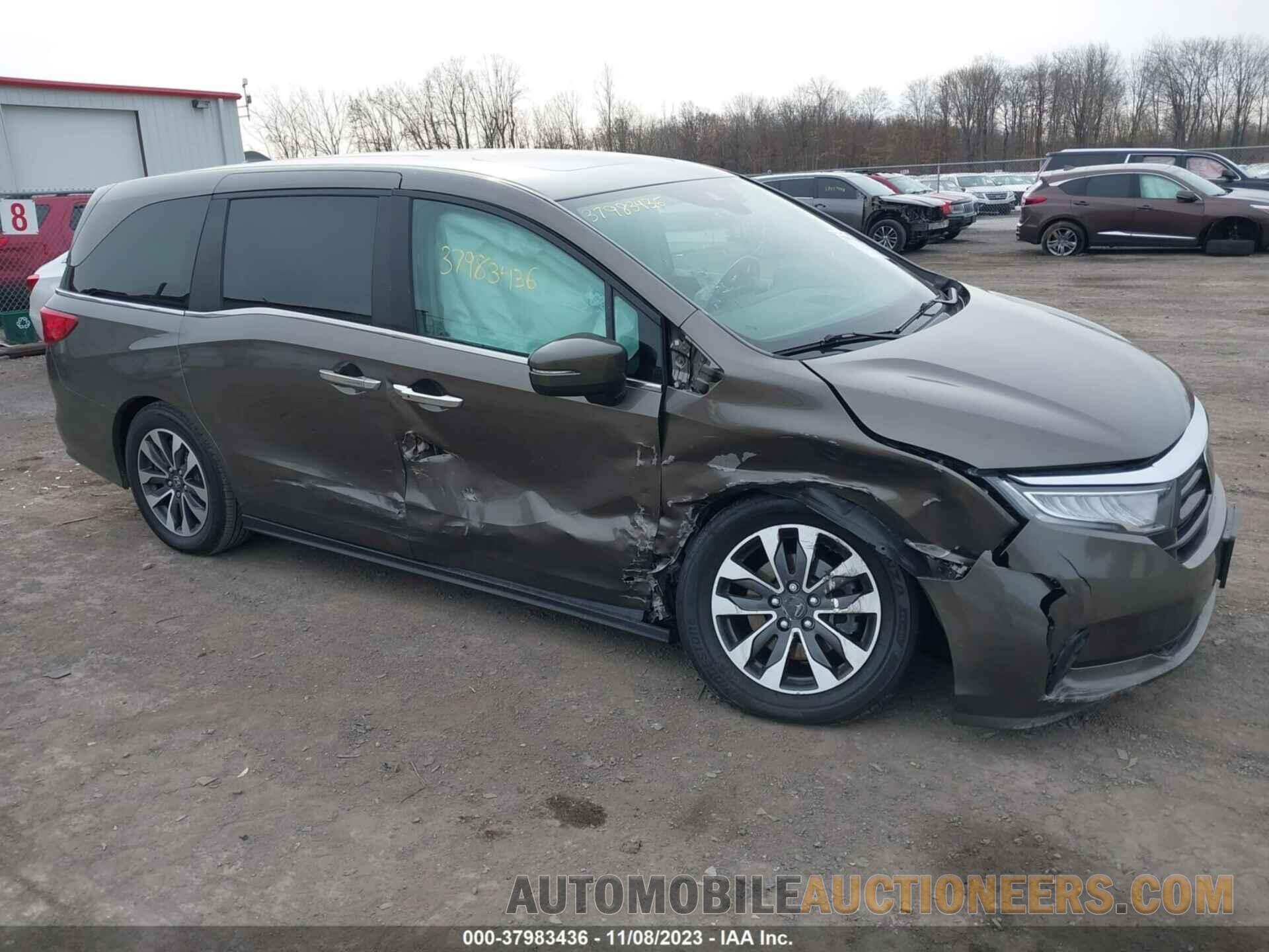 5FNRL6H70NB010345 HONDA ODYSSEY 2022