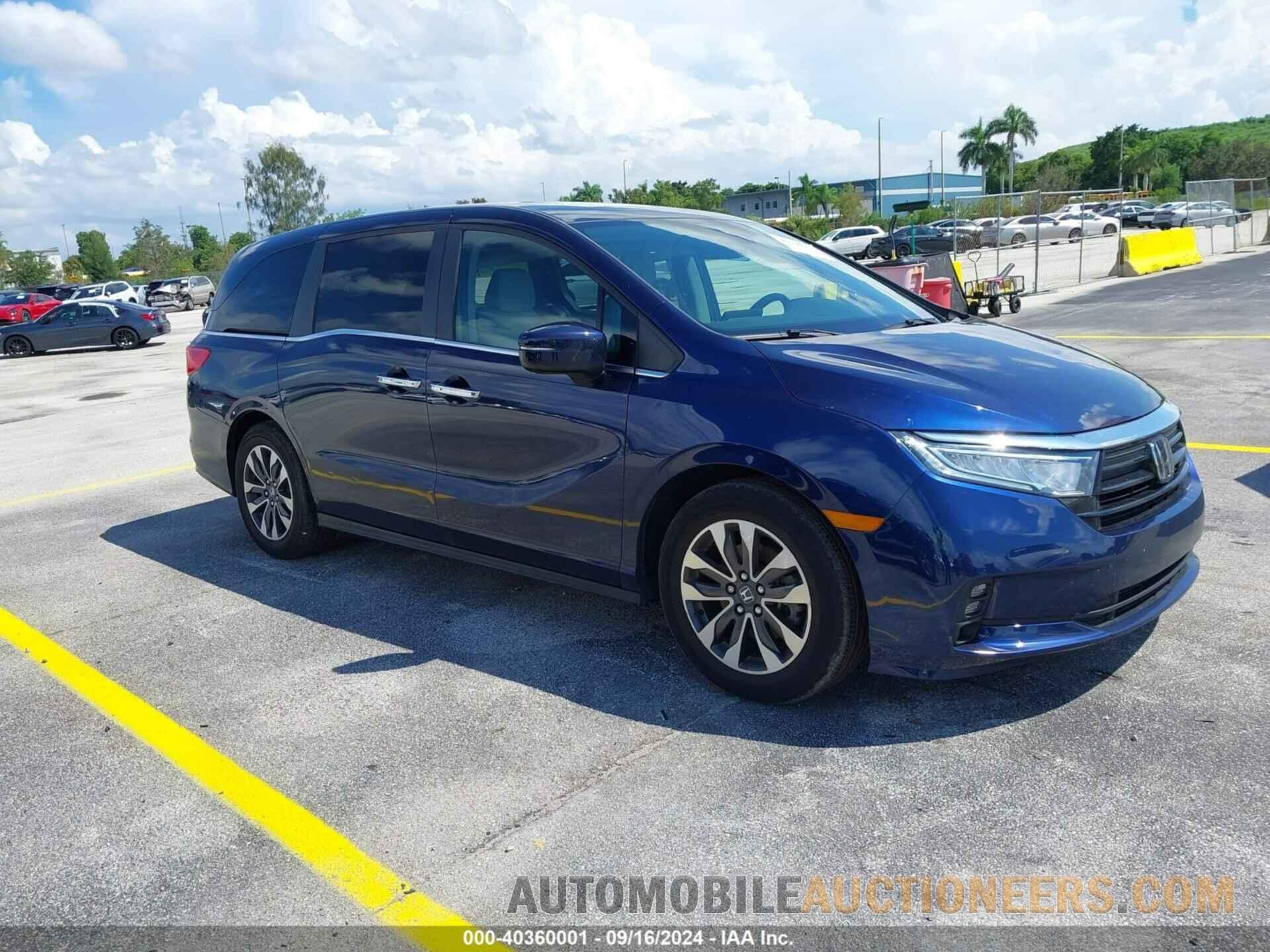 5FNRL6H71NB034265 HONDA ODYSSEY 2022