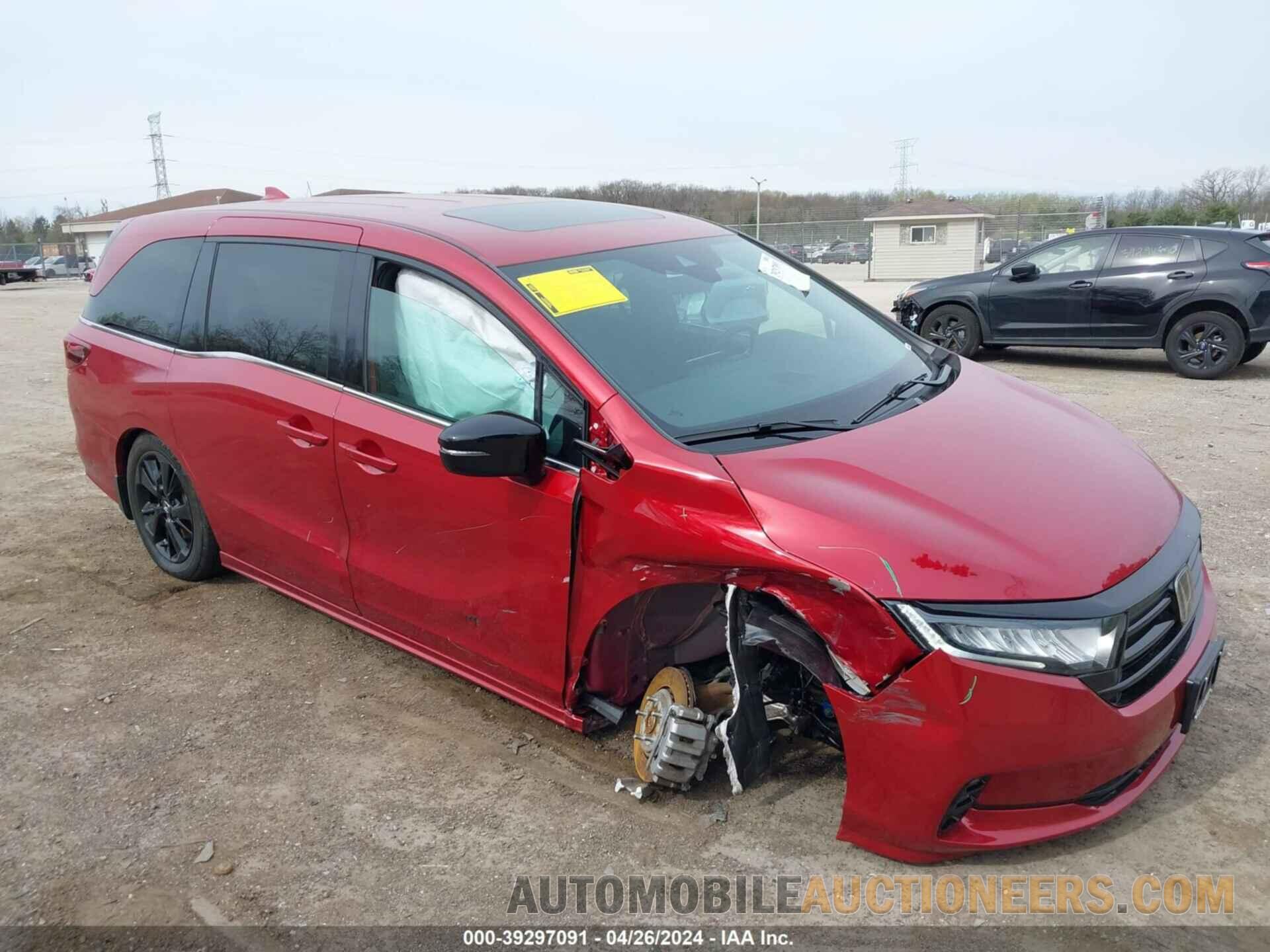 5FNRL6H71PB024919 HONDA ODYSSEY 2023