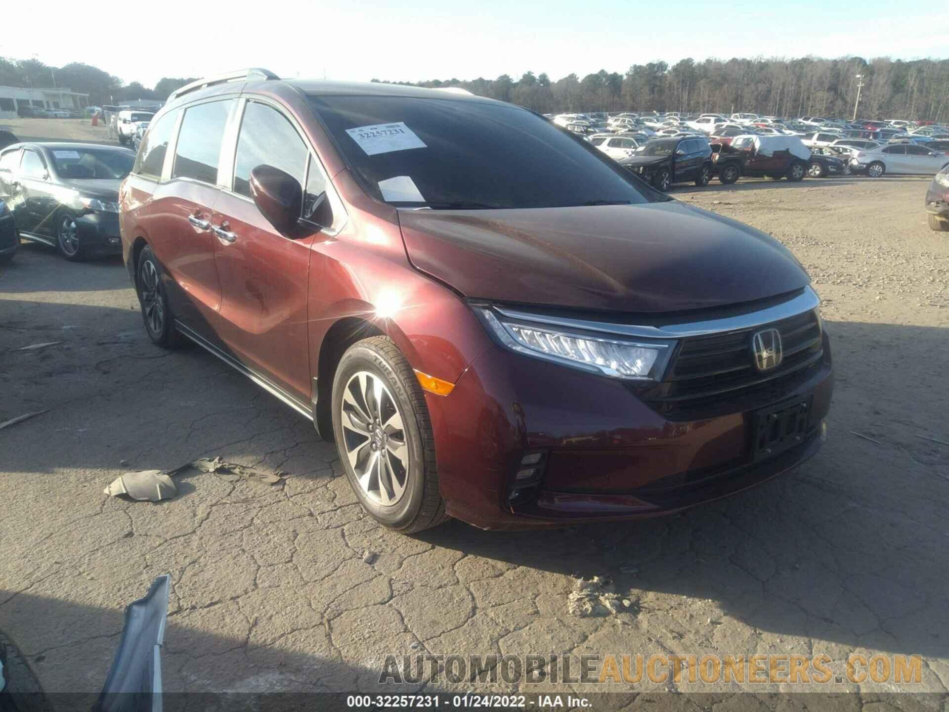 5FNRL6H72MB002729 HONDA ODYSSEY 2021