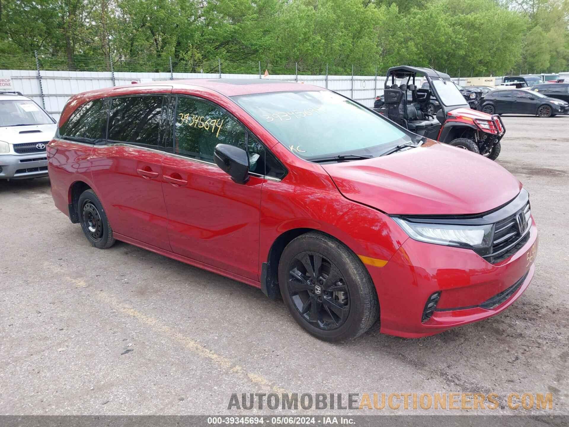 5FNRL6H72PB024931 HONDA ODYSSEY 2023