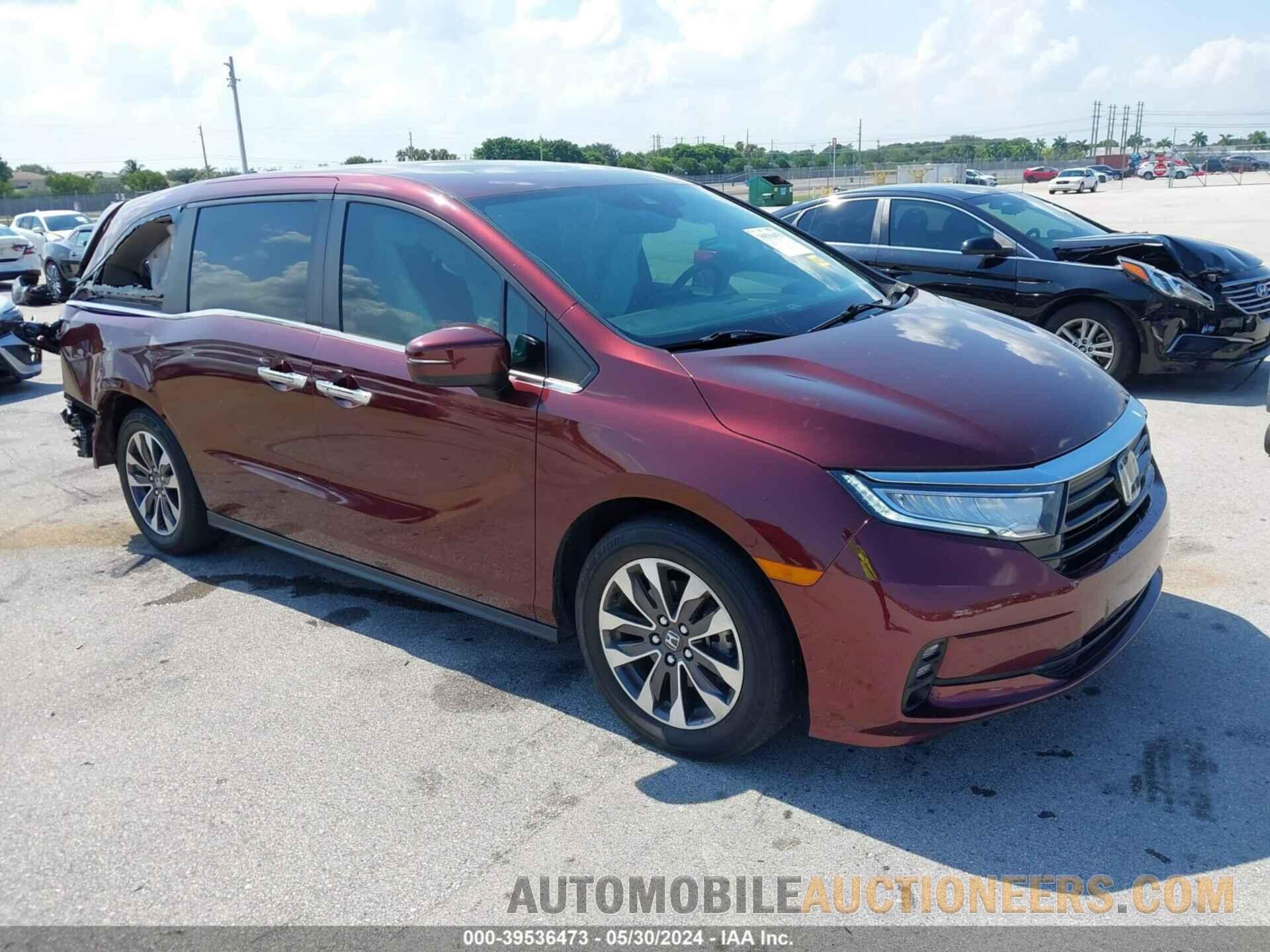 5FNRL6H73MB012640 HONDA ODYSSEY 2021