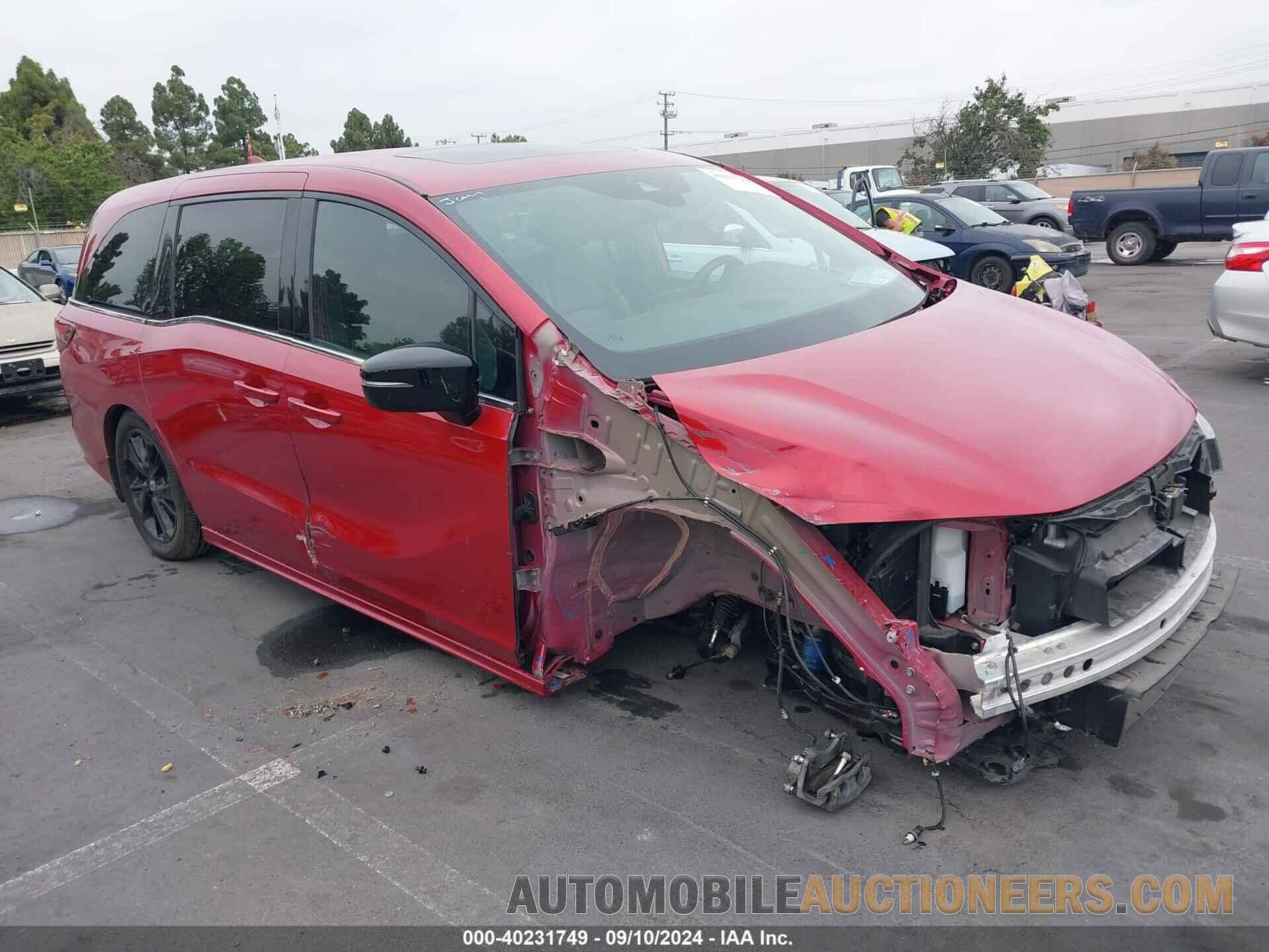 5FNRL6H74PB077971 HONDA ODYSSEY 2023