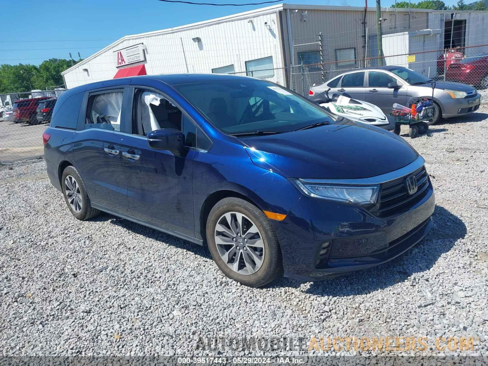 5FNRL6H75NB013760 HONDA ODYSSEY 2022