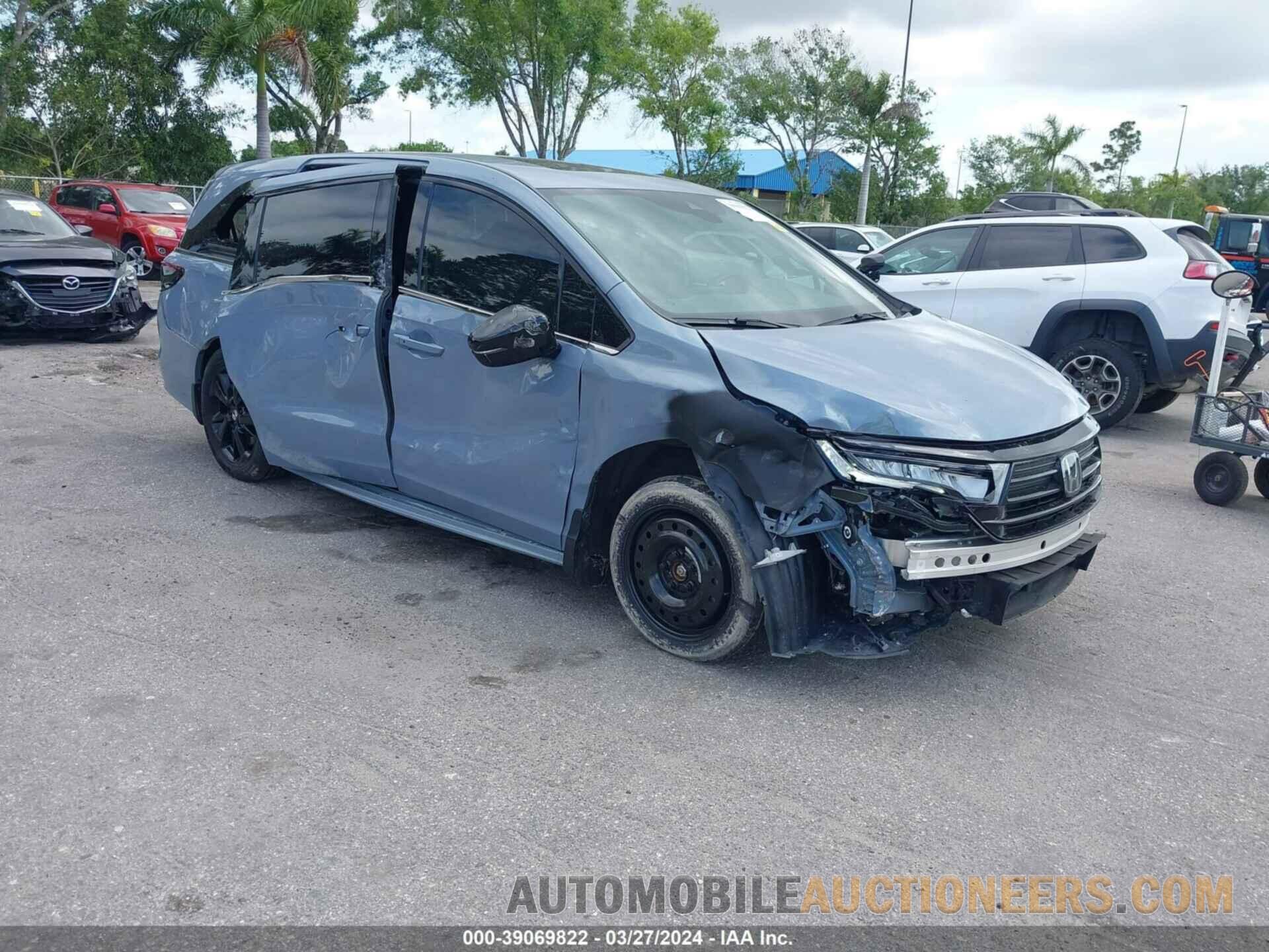 5FNRL6H76PB033776 HONDA ODYSSEY 2023