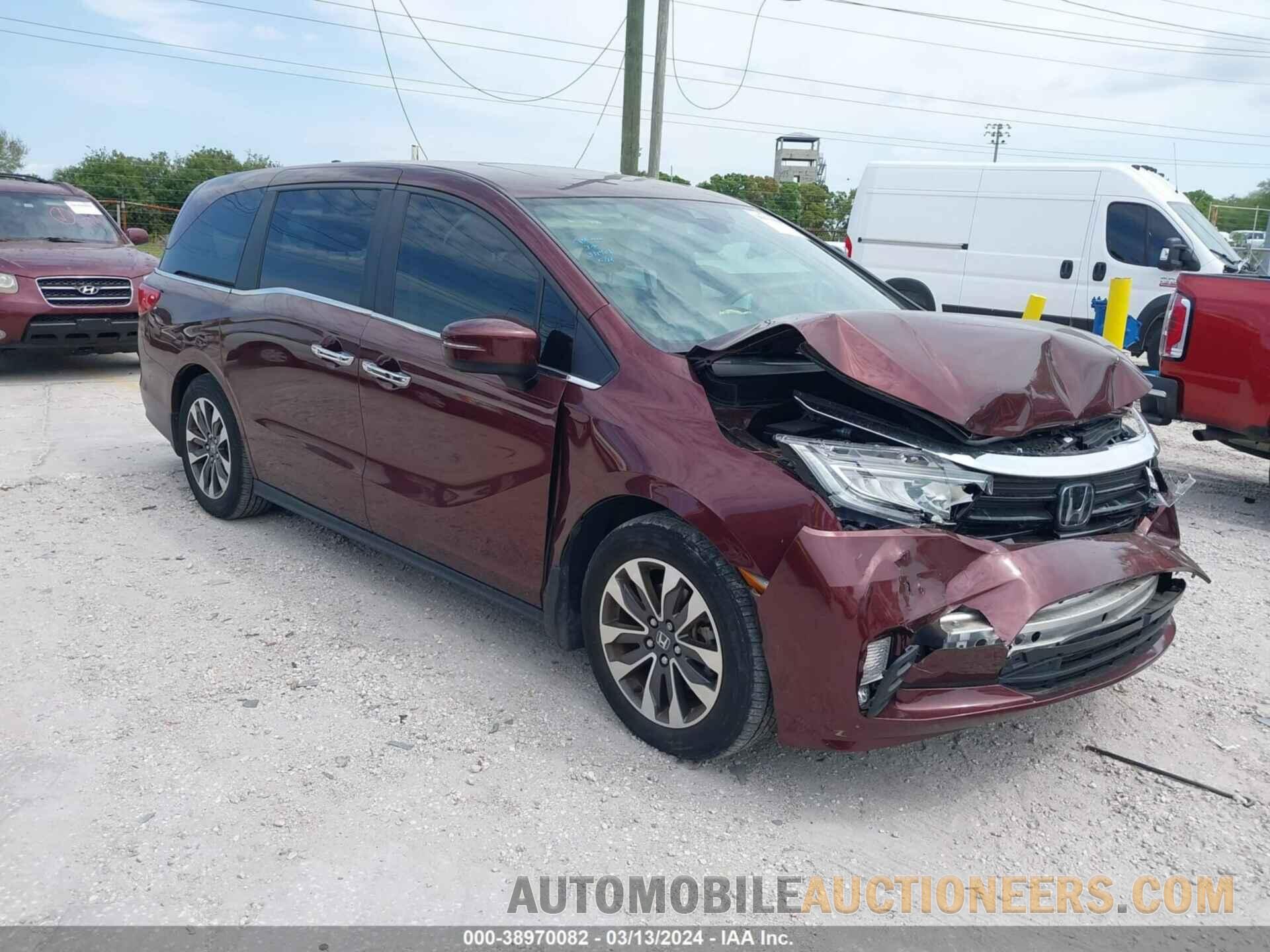 5FNRL6H77MB005223 HONDA ODYSSEY 2021